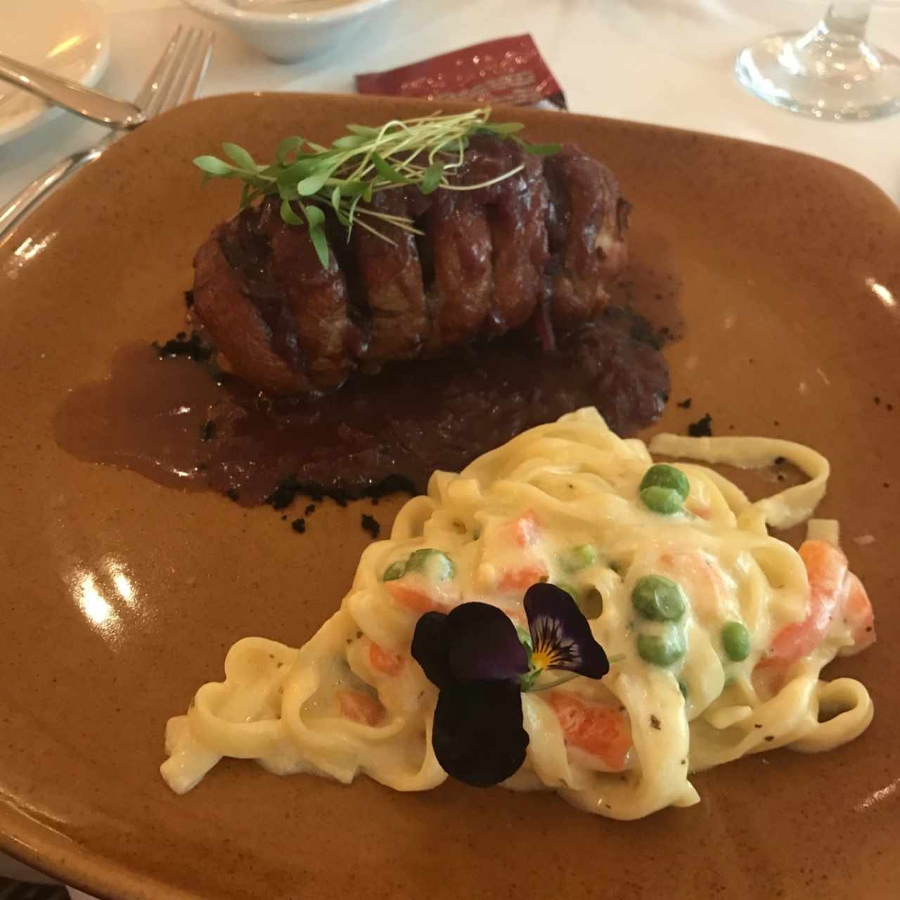 medallon de cerdo iberico