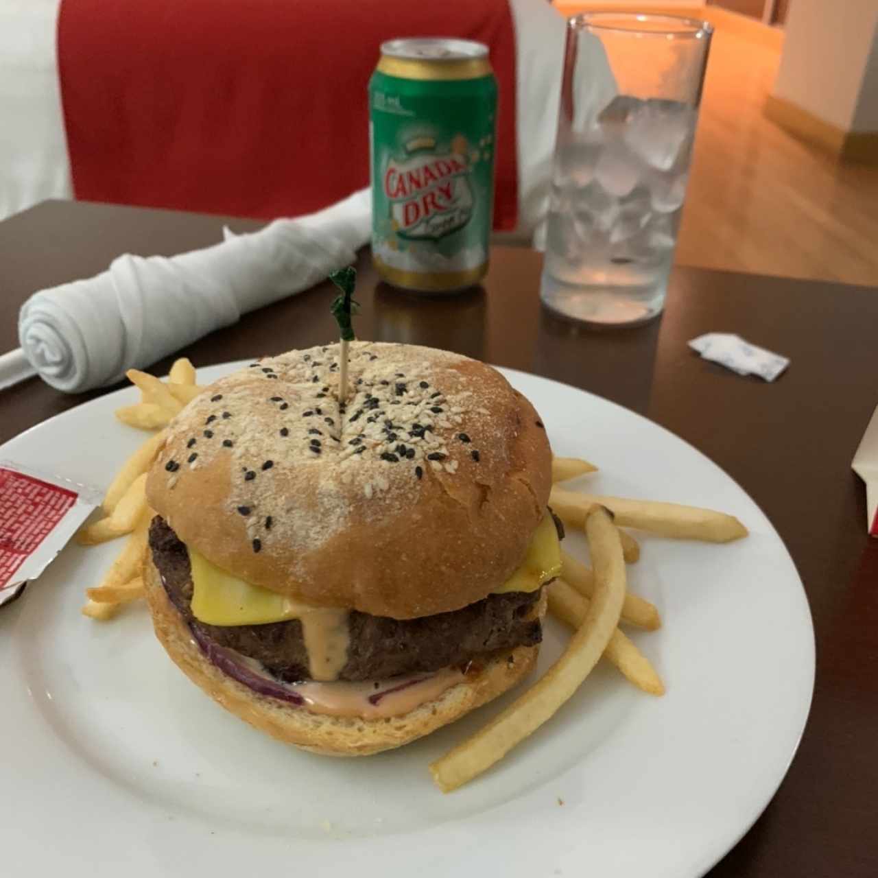 Hamburguesa clásica