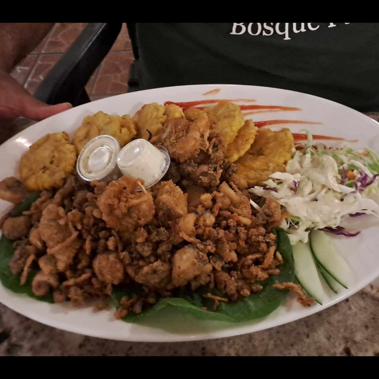 Mariscos mixtos - Mariscos apanados