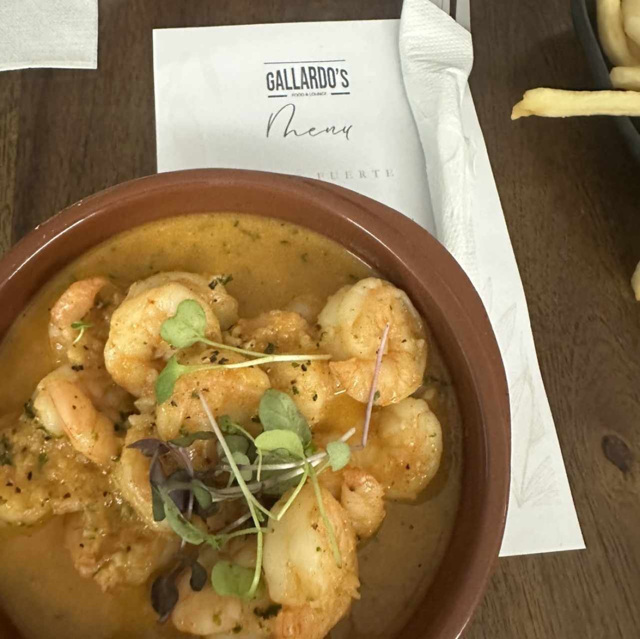 Mar - Camarones Al Ajillo
