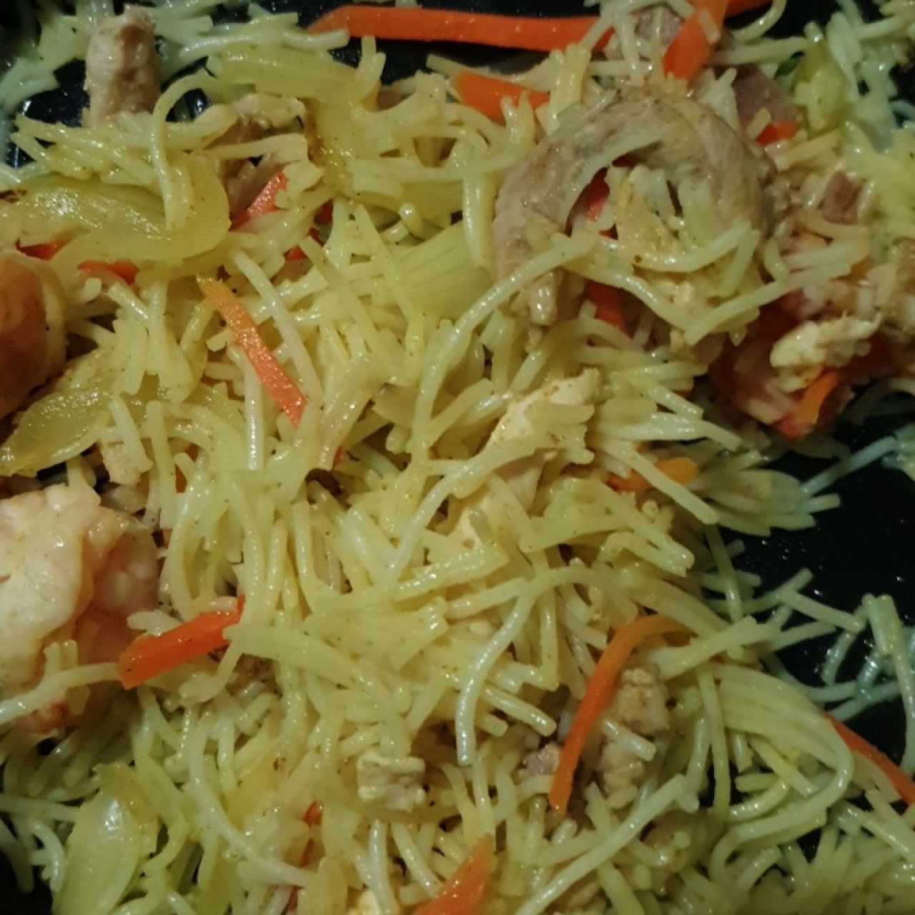 Supuestamente Mei Fun con curry