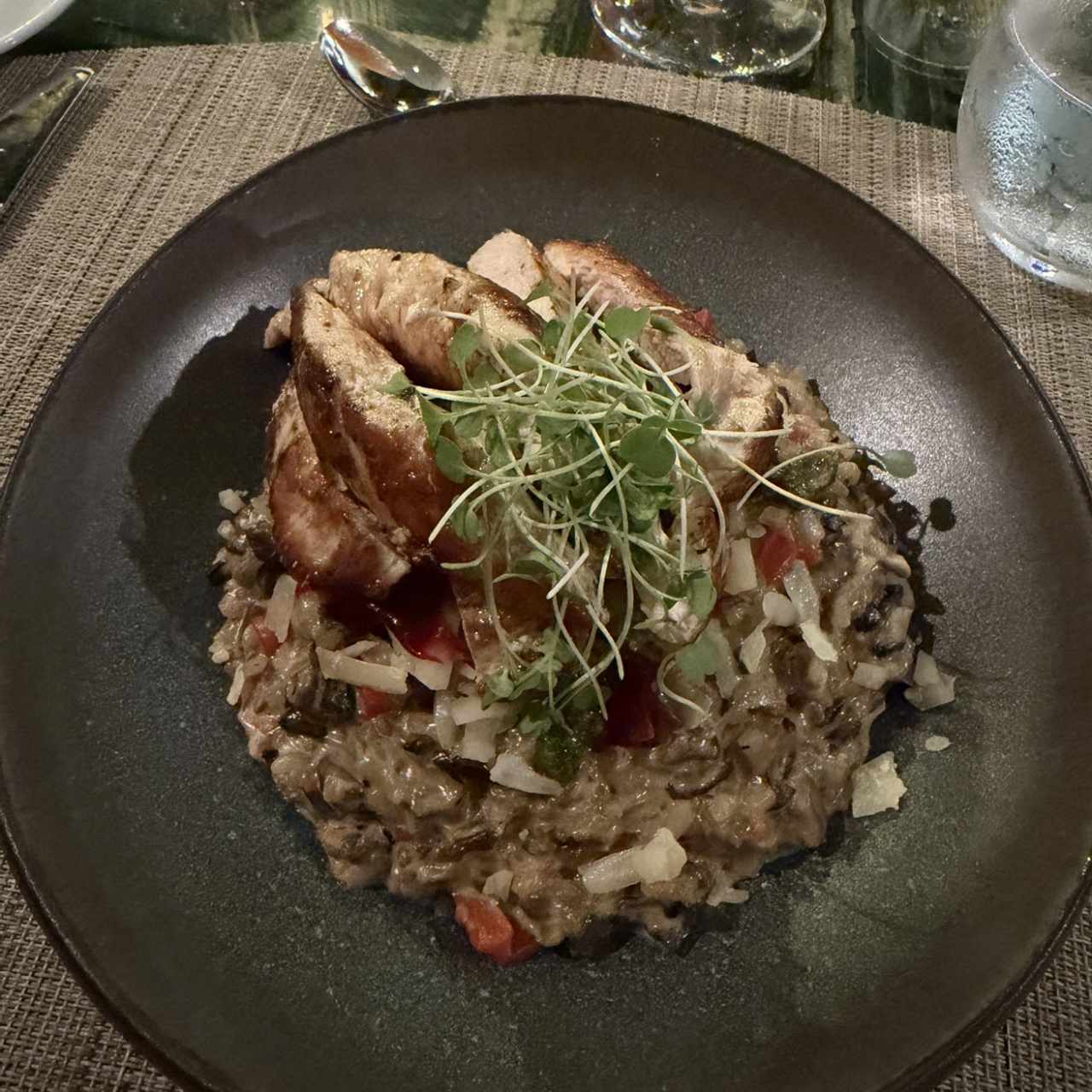 Rissoto Terral de Quinoa y Setas