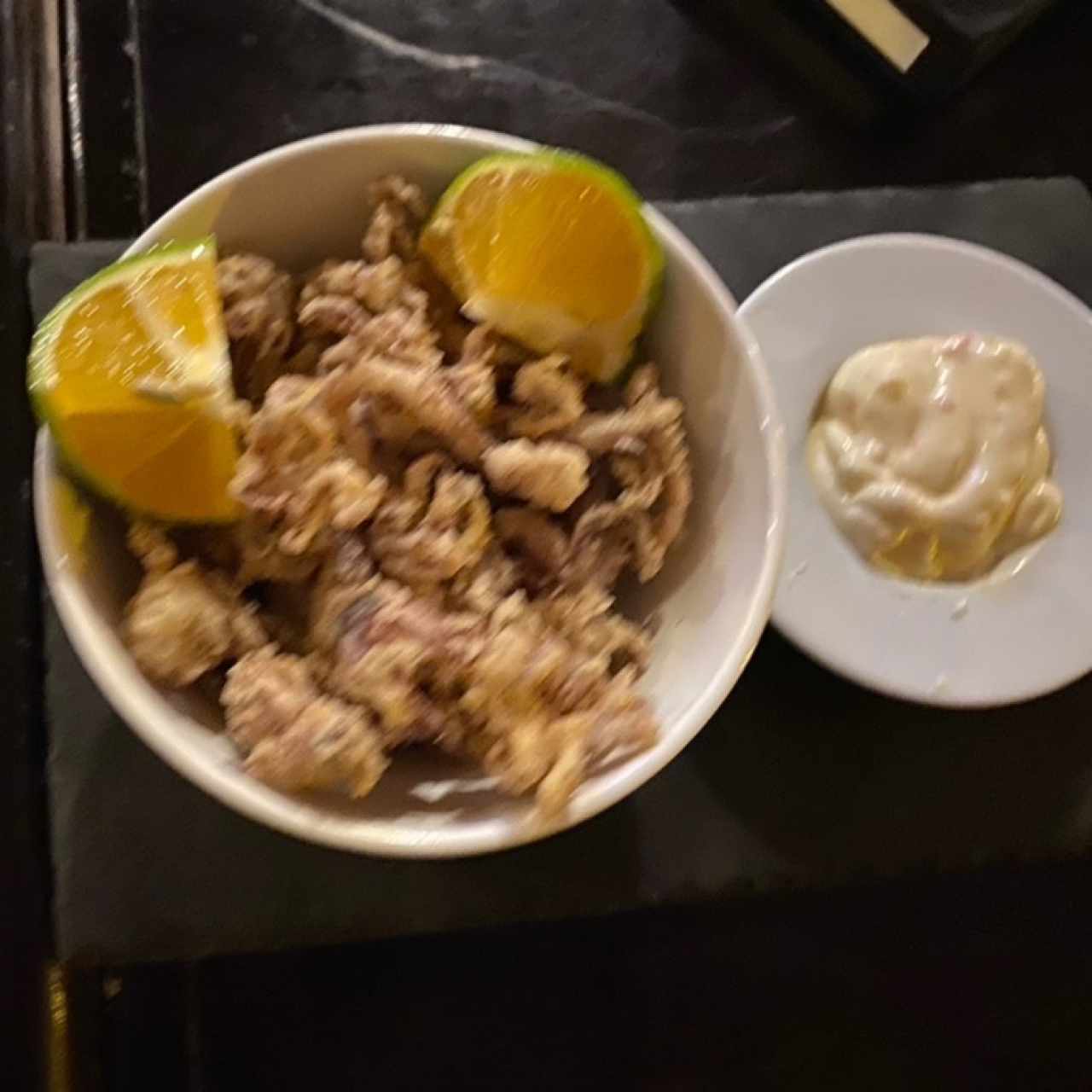Arañitas de calamar
