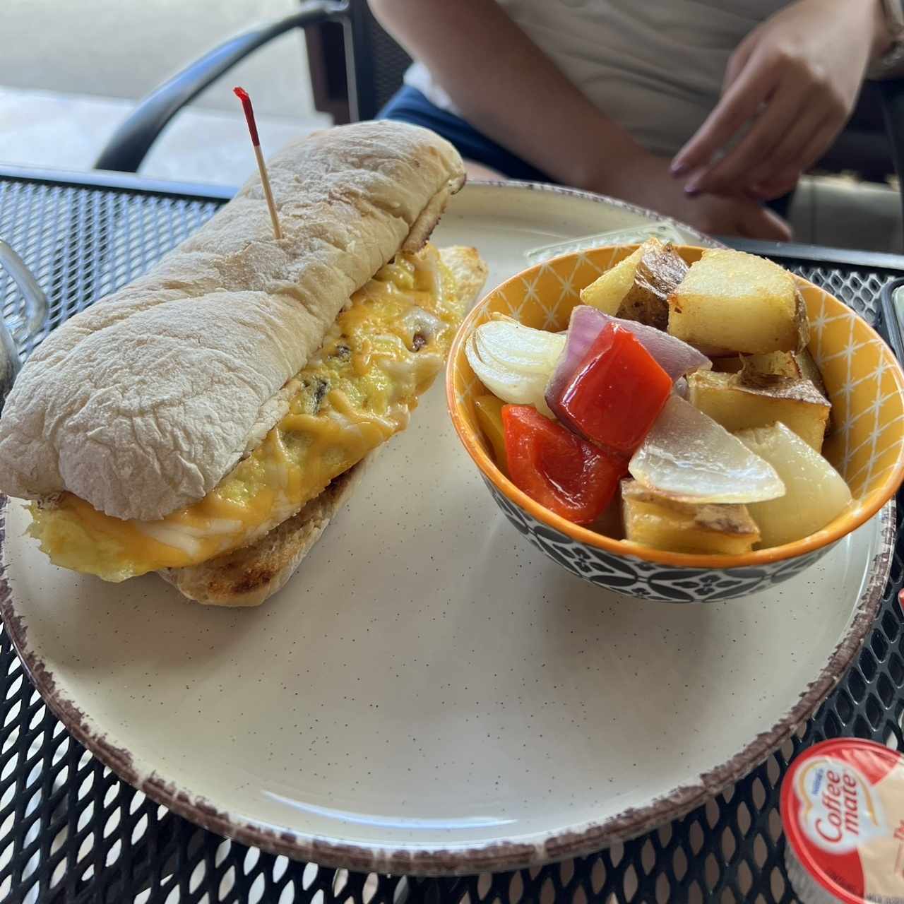 Sandwiches - Chorizo y huevo