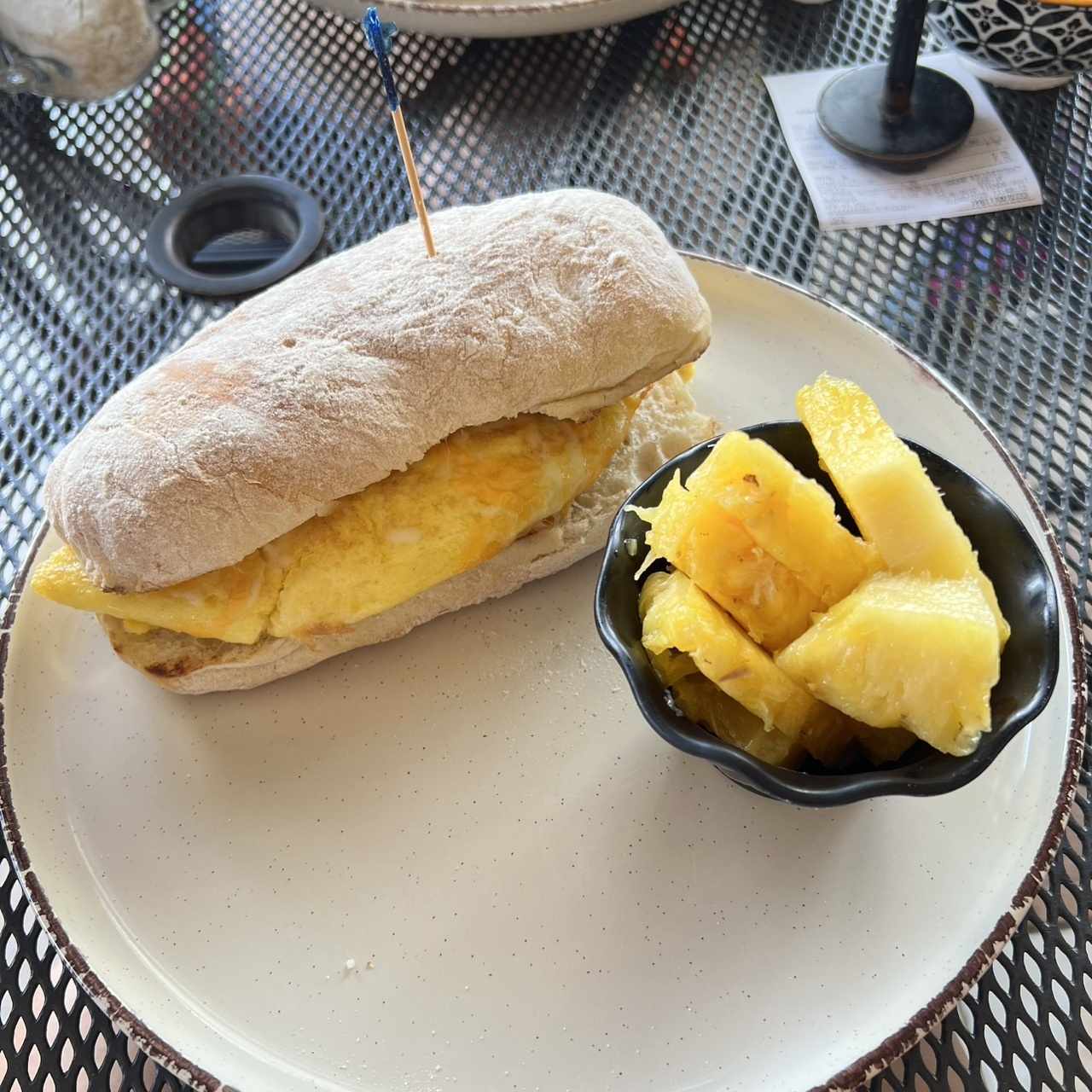 Boquete Omelets - Tocino y queso