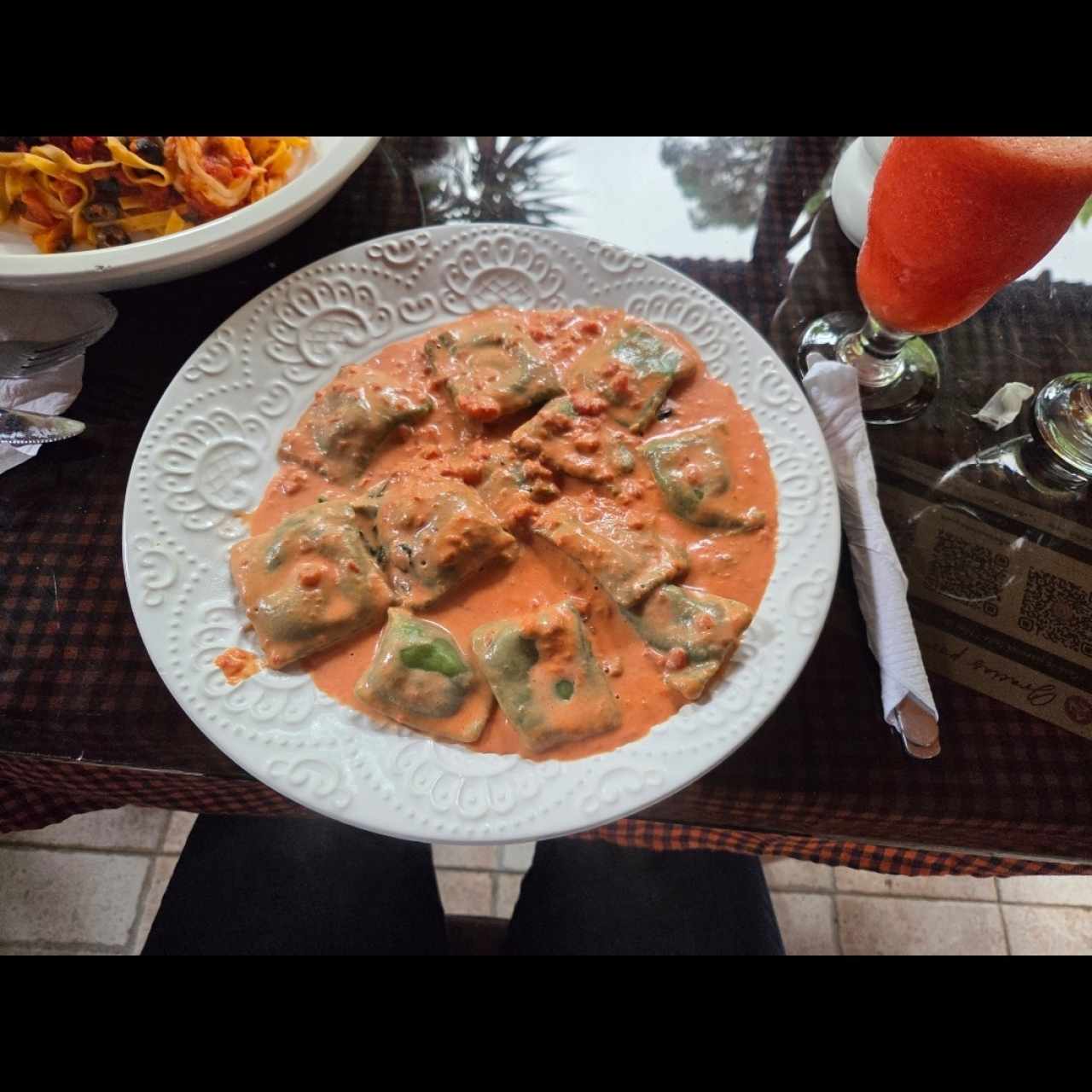 Ravioli de Ricota y Espinaca