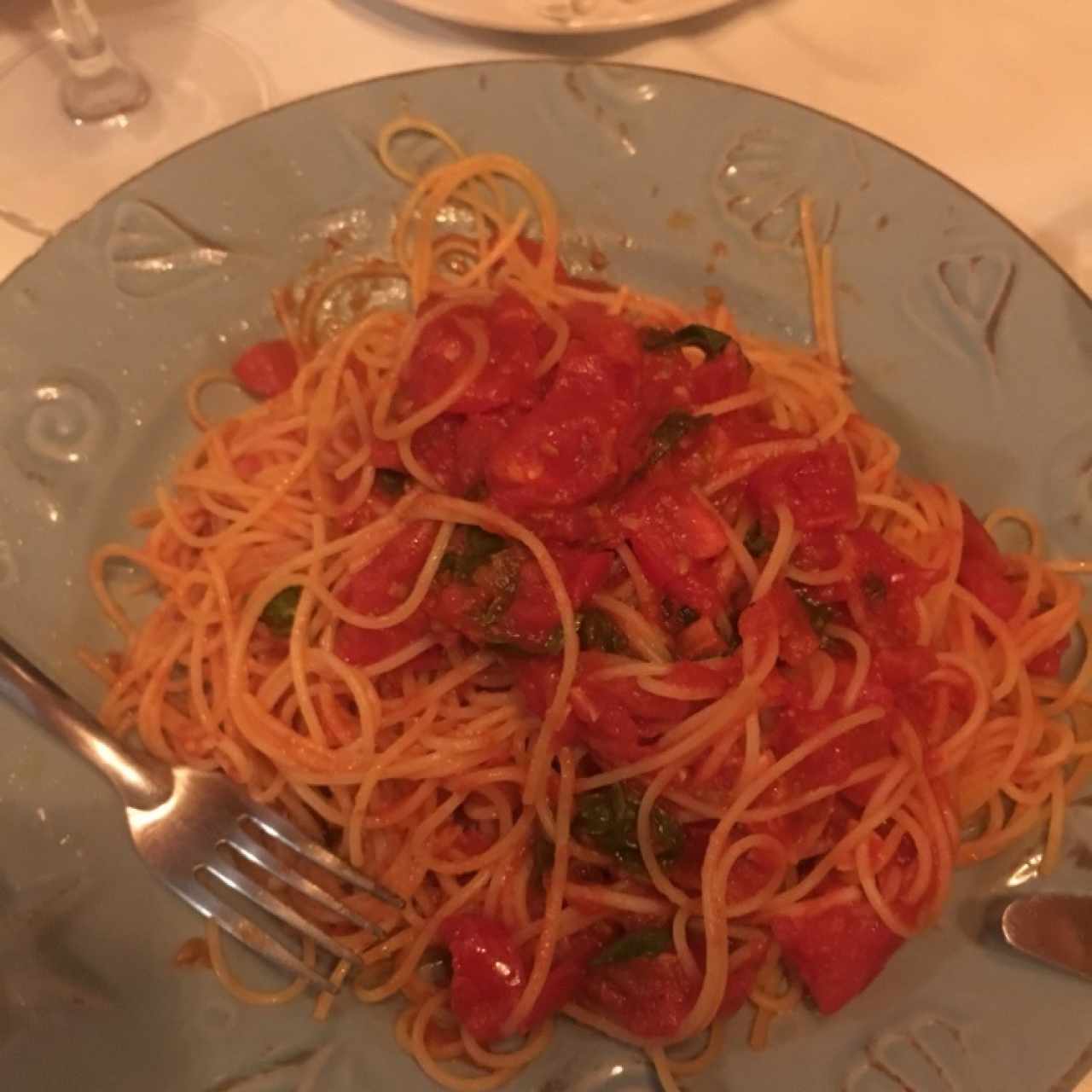 pasta pomodoro - muy rica