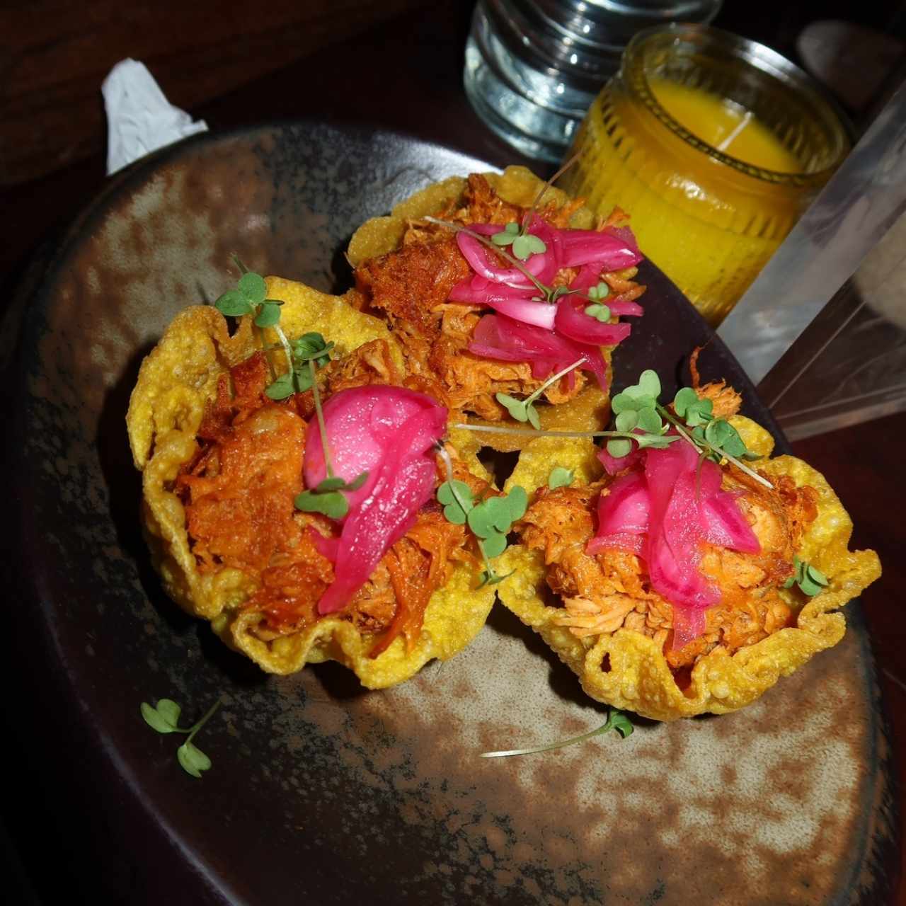 Wanton de cochinita
