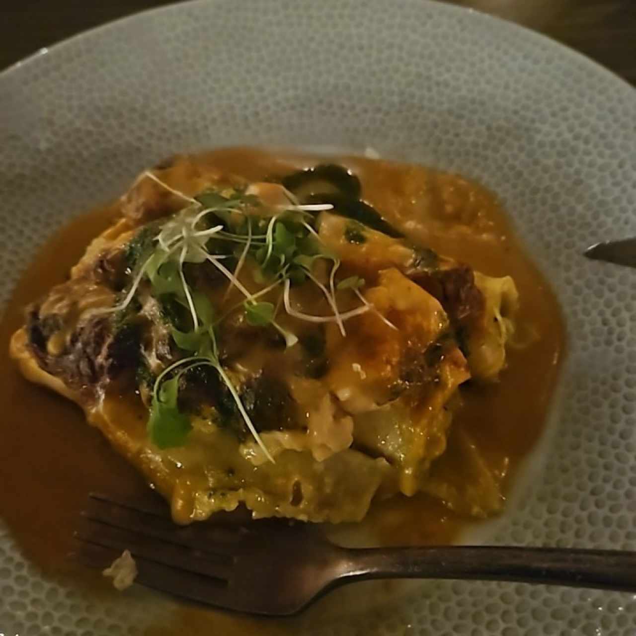 CANELONES DE LANGOSTA GRATINADOS