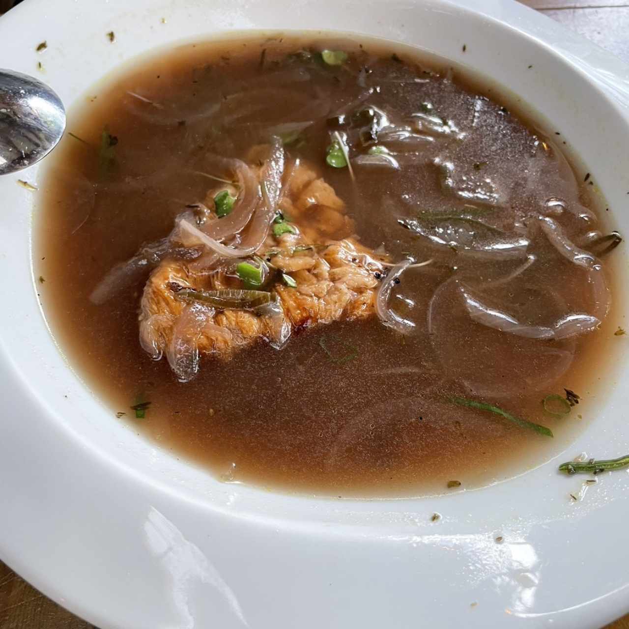 SOPA DE TRES CEBOLLAS