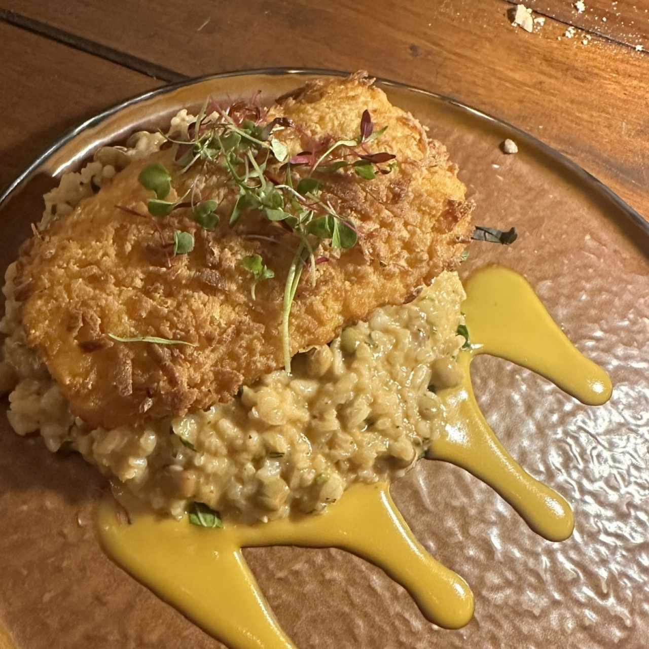 POLLO FRITO CON COCO