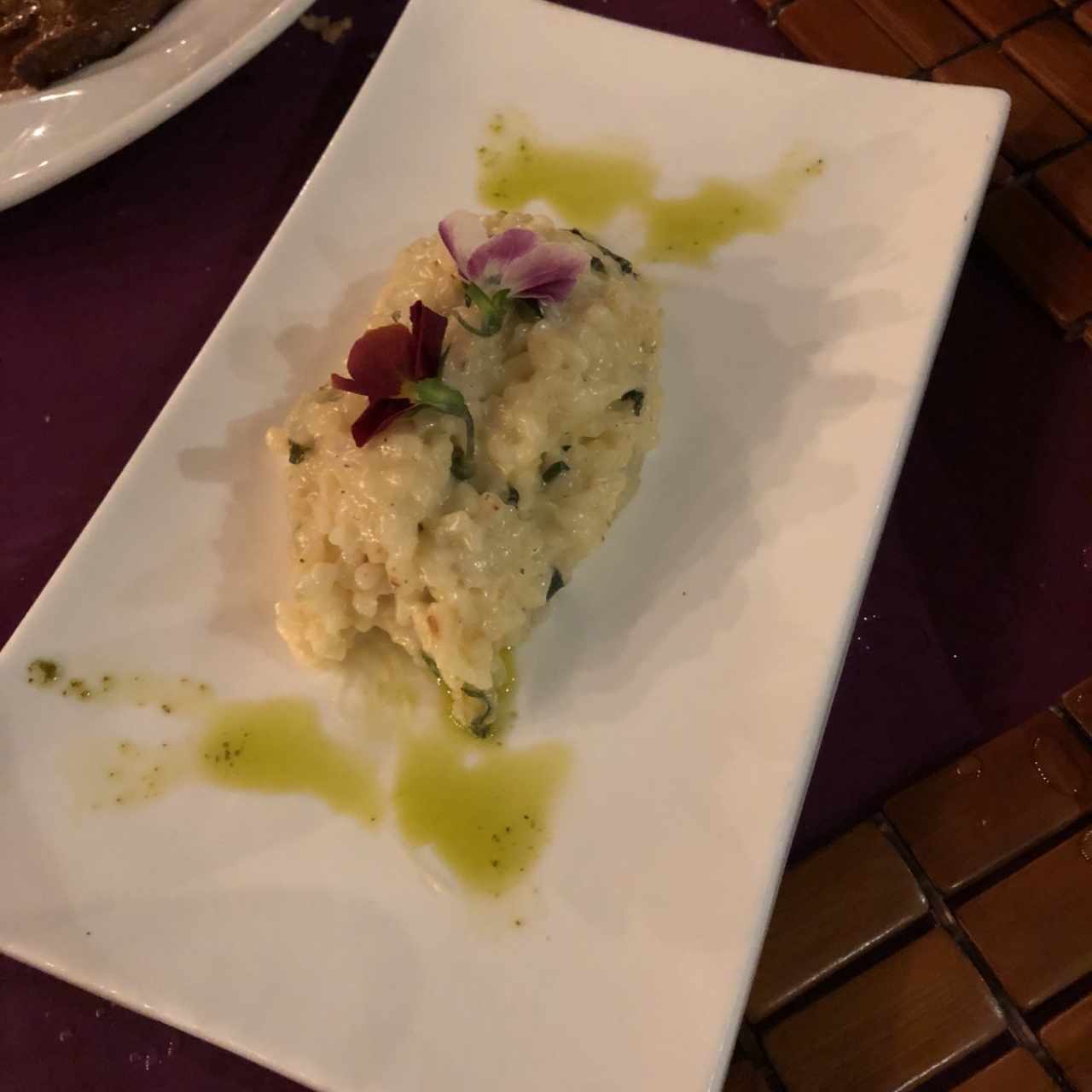 rissotto de hierbas