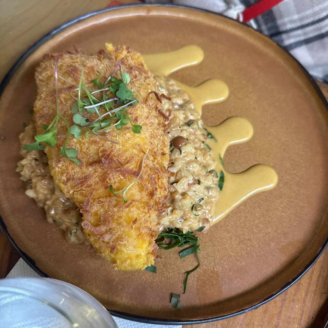 POLLO FRITO CON COCO