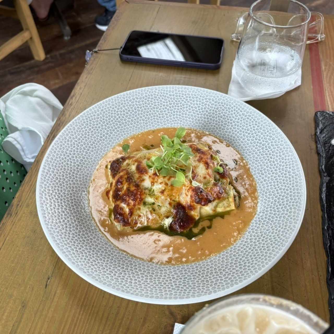 CANELONES DE LANGOSTA GRATINADOS