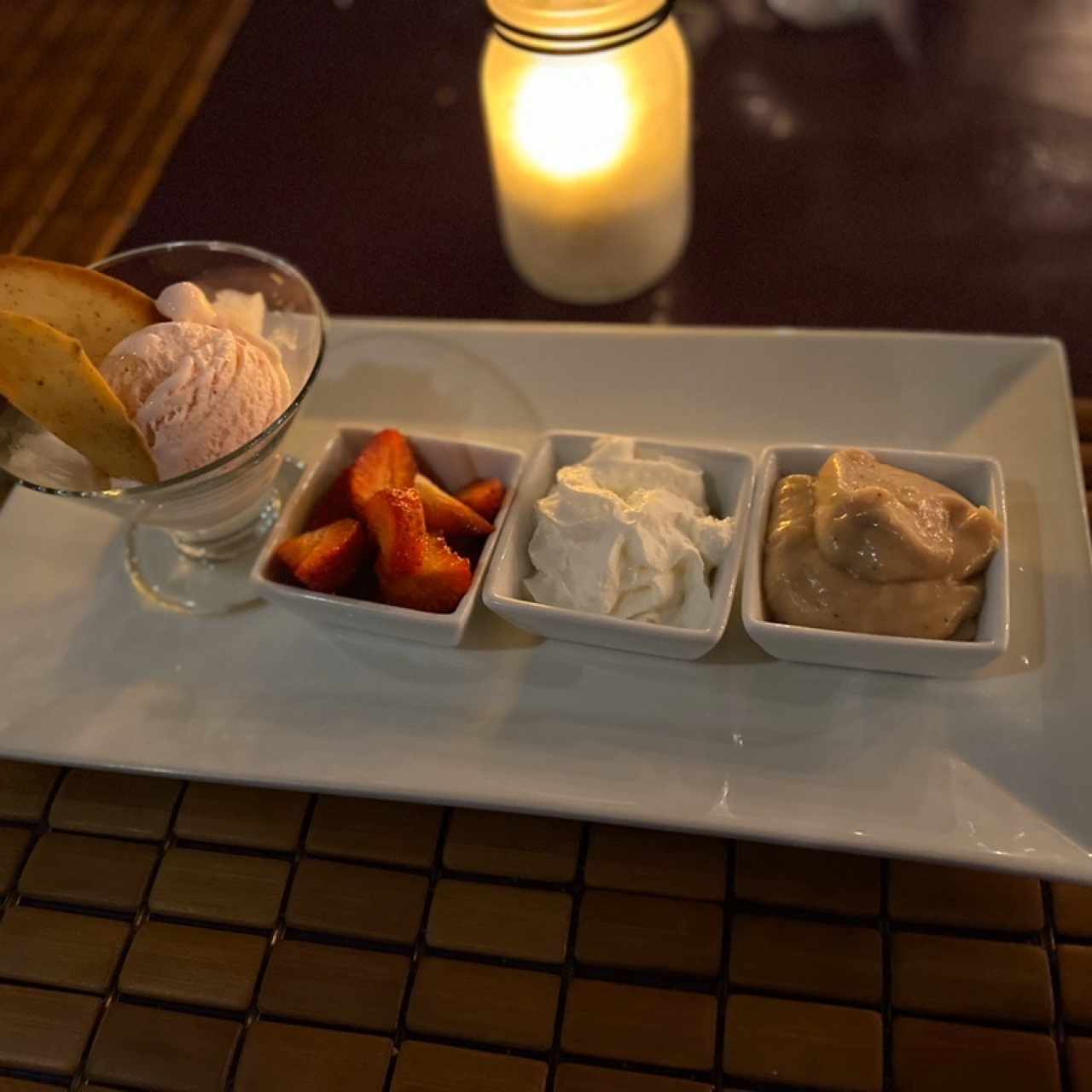 fresas con crema 
