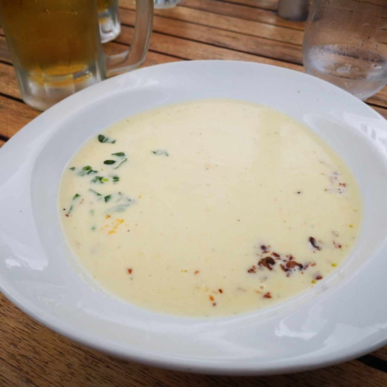 crema de papas