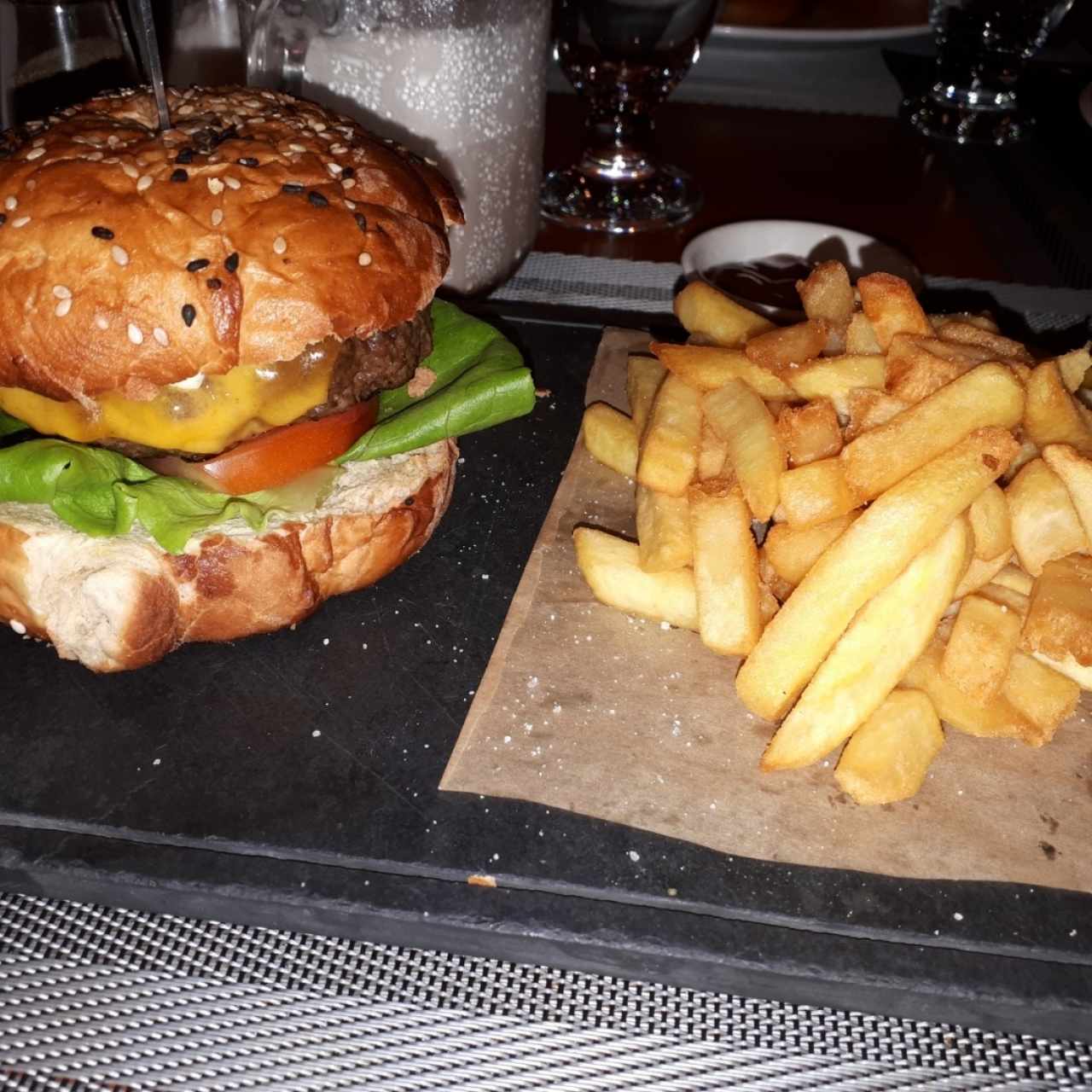 hamburguesa (para los peques) 
