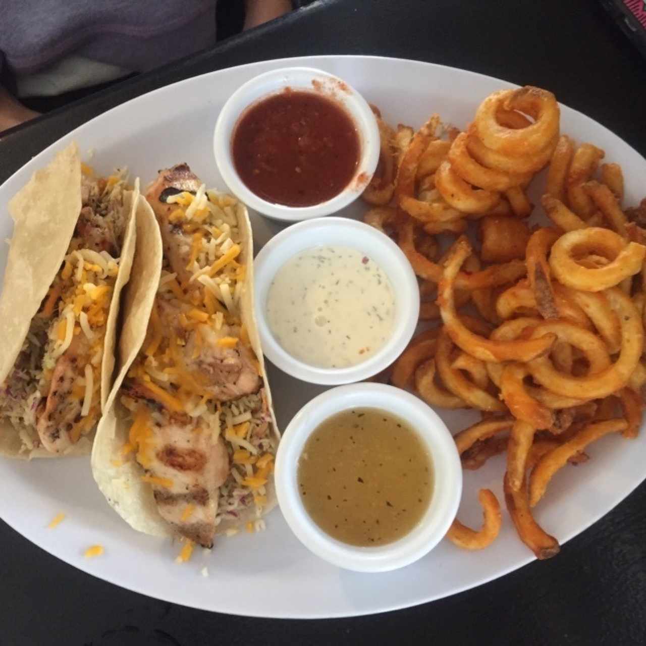 tacos de pollo