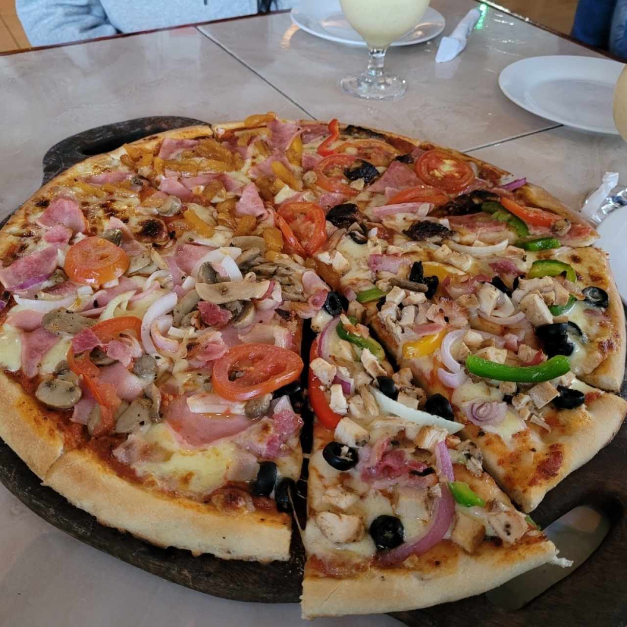 pizza 4 estaciones