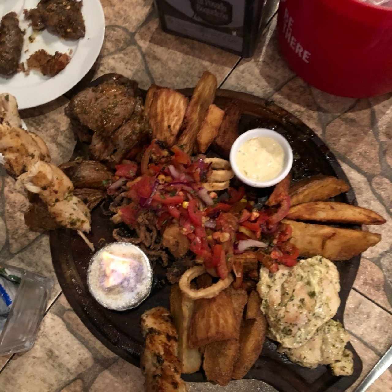 Parrillada mar y tierra 