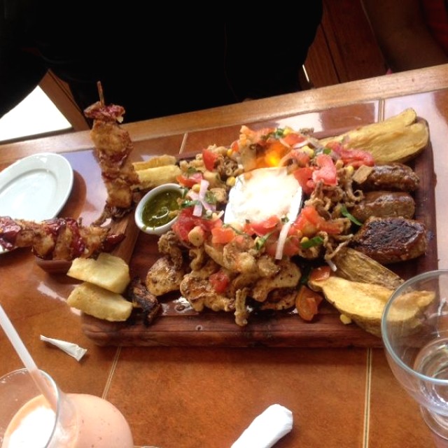 Parrillada mar y tierra
