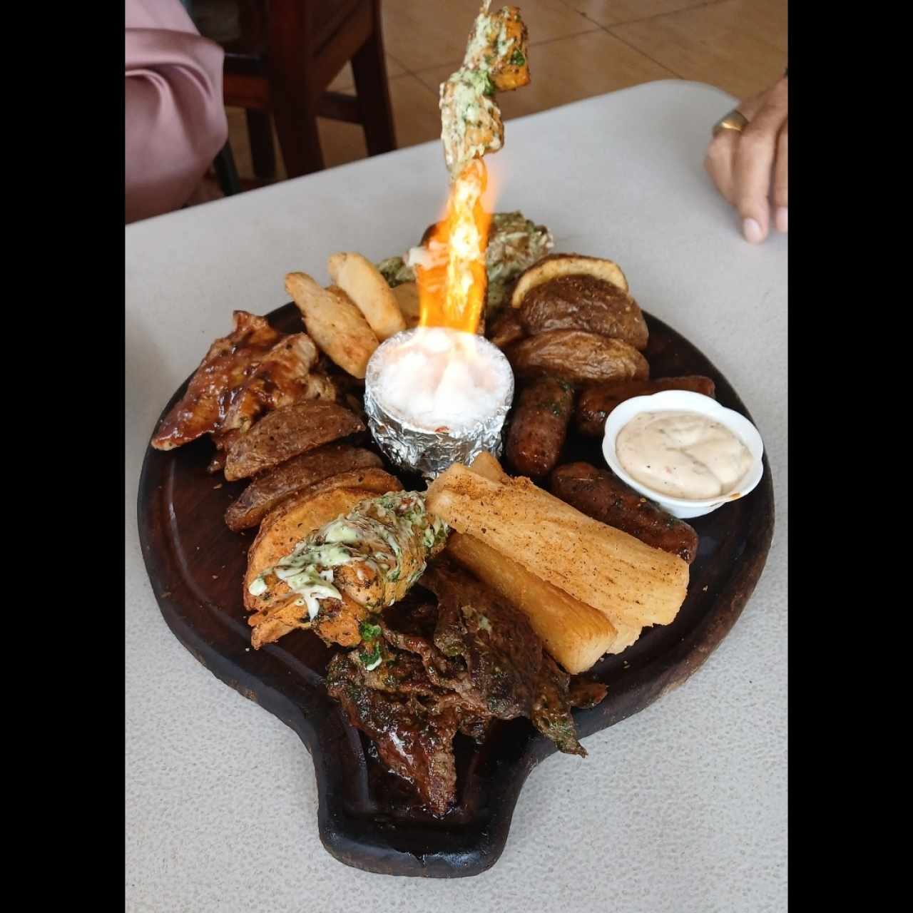 Brasero Mixto/Mixed Table Grill