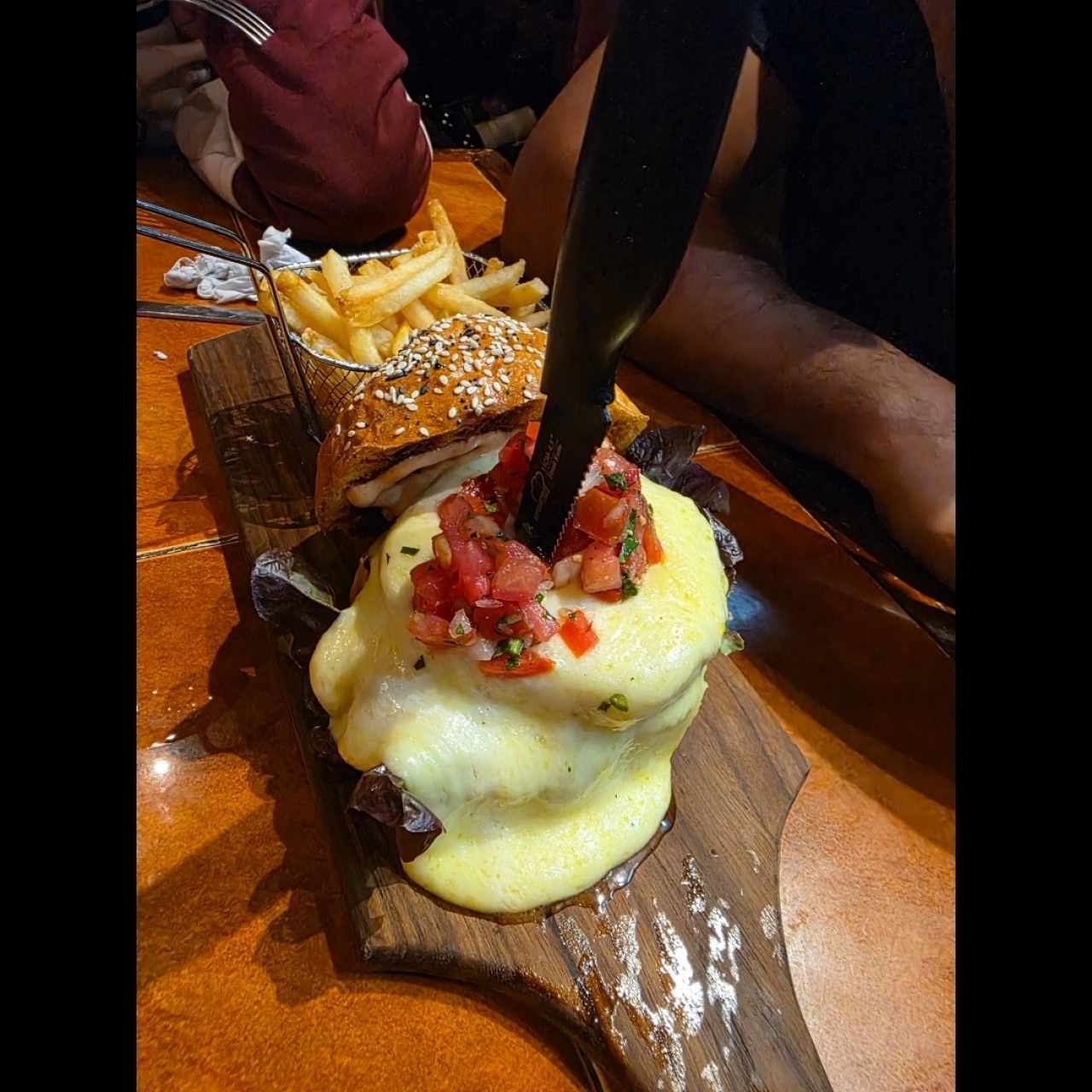Hamburguesa Ranchera Media Picante