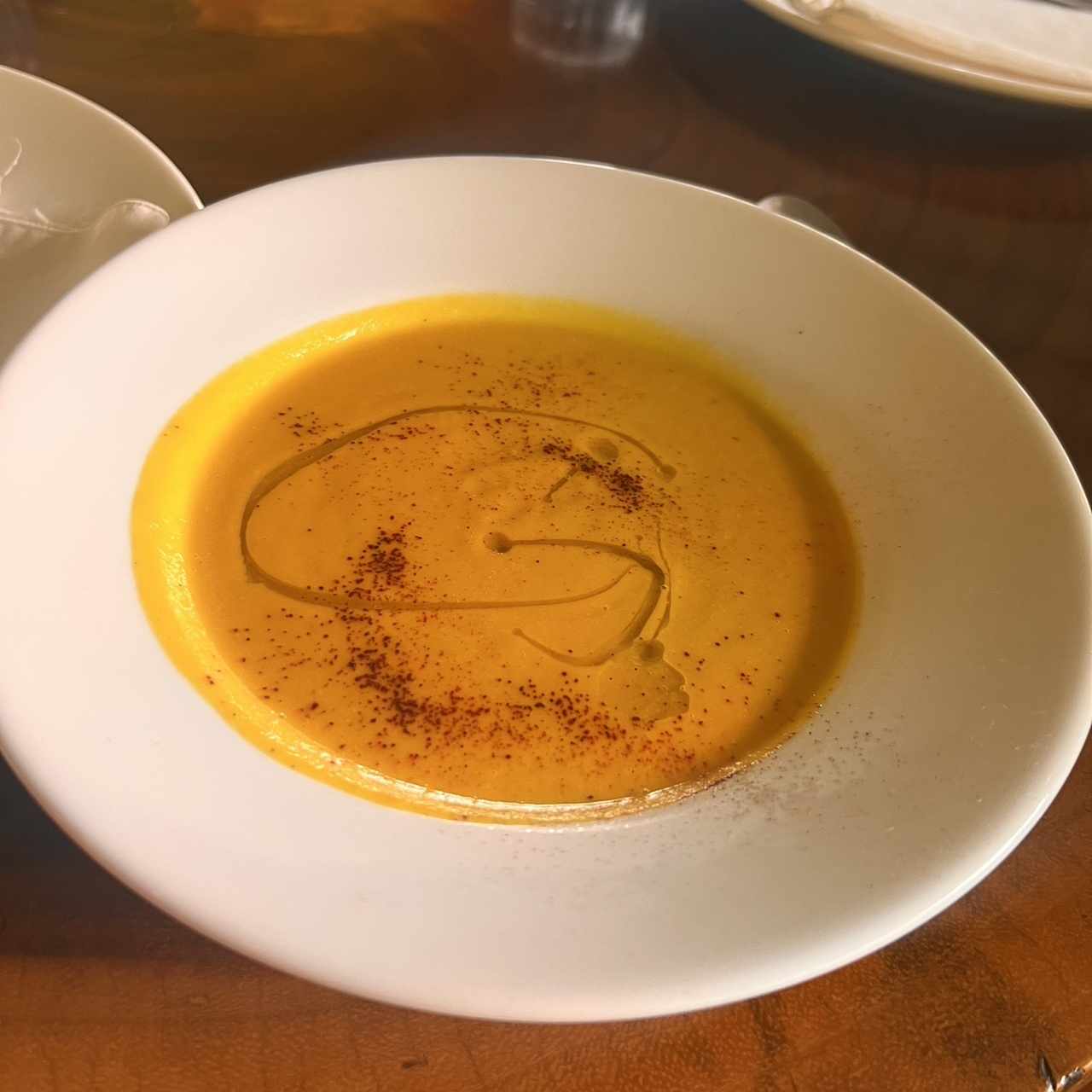 Crema de zapallo 