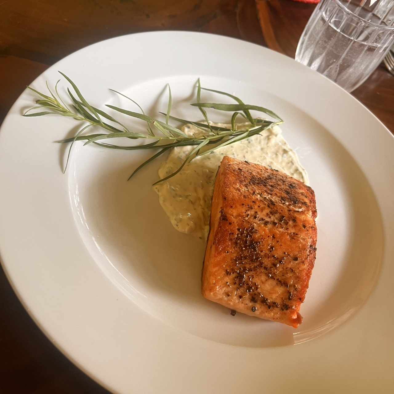 Salmón a la plancha 