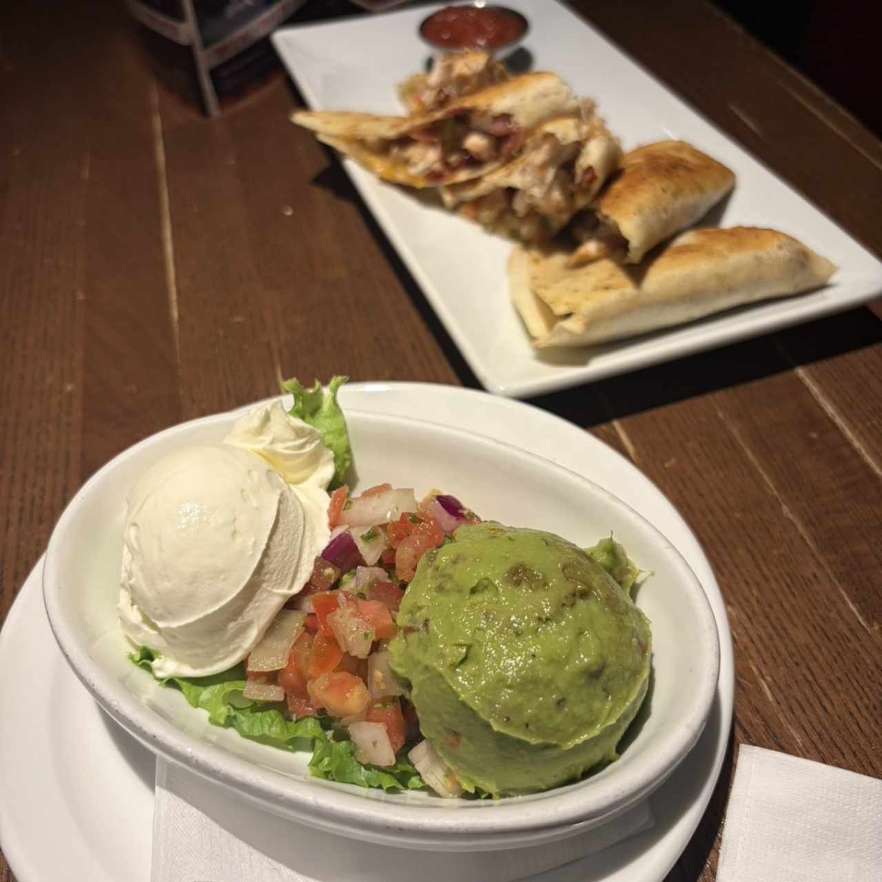 Appetizers - GRILLED CHICKEN QUESADILLAS
