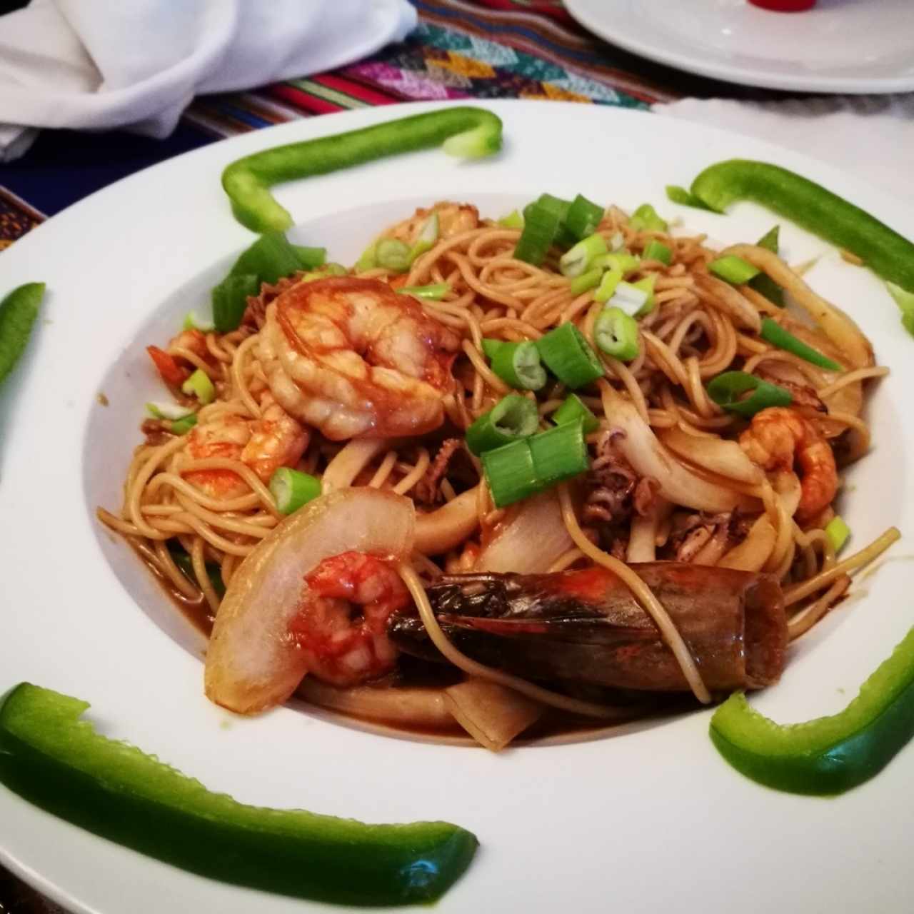 Tallarín de Mariscos 