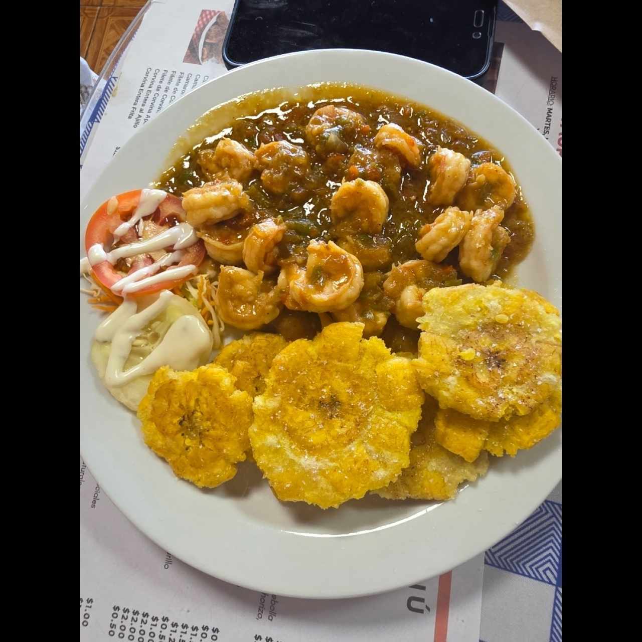 Camarones al Ajillo