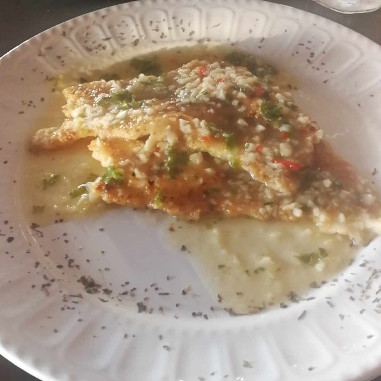 corvina al ajillo