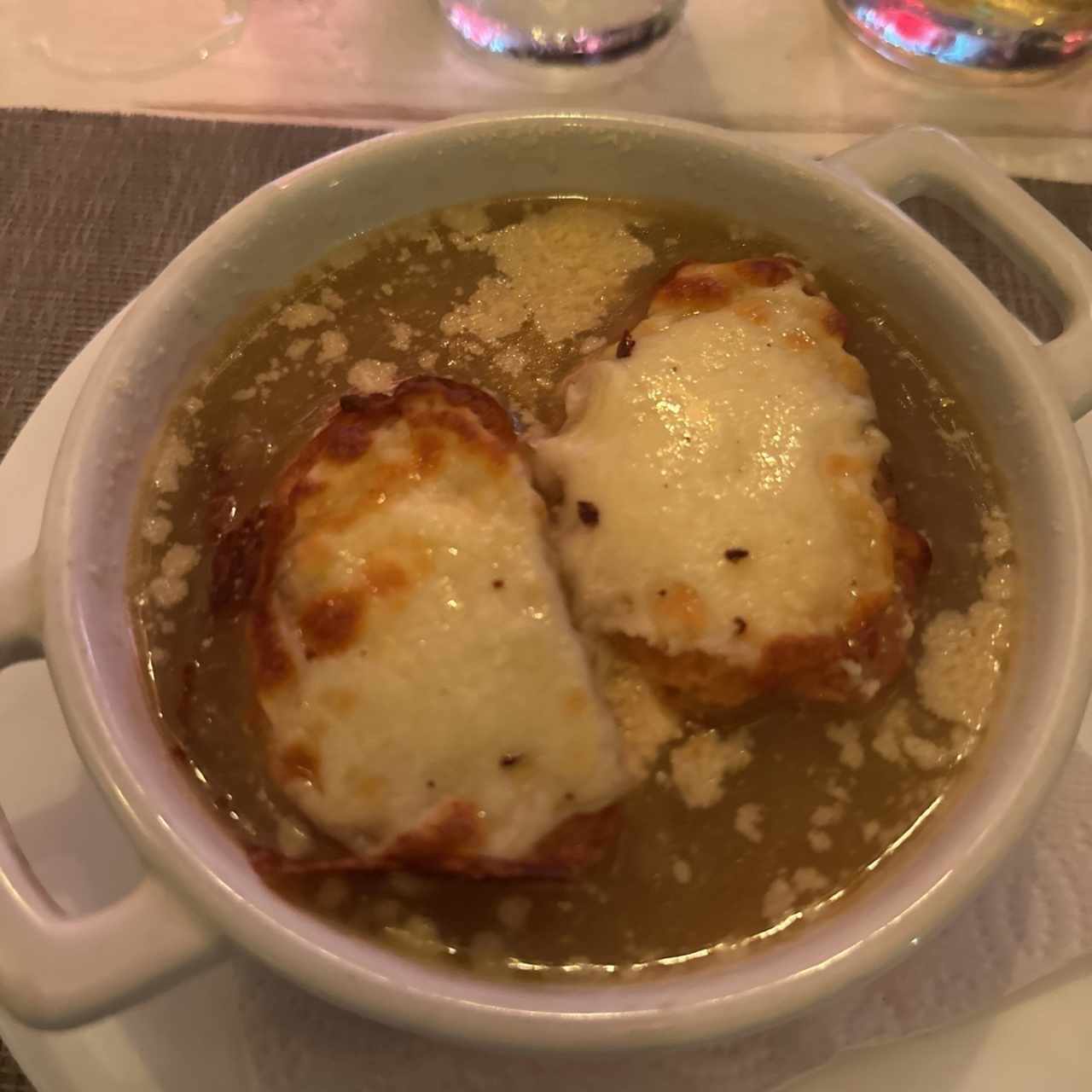 Sopa de cebolla 