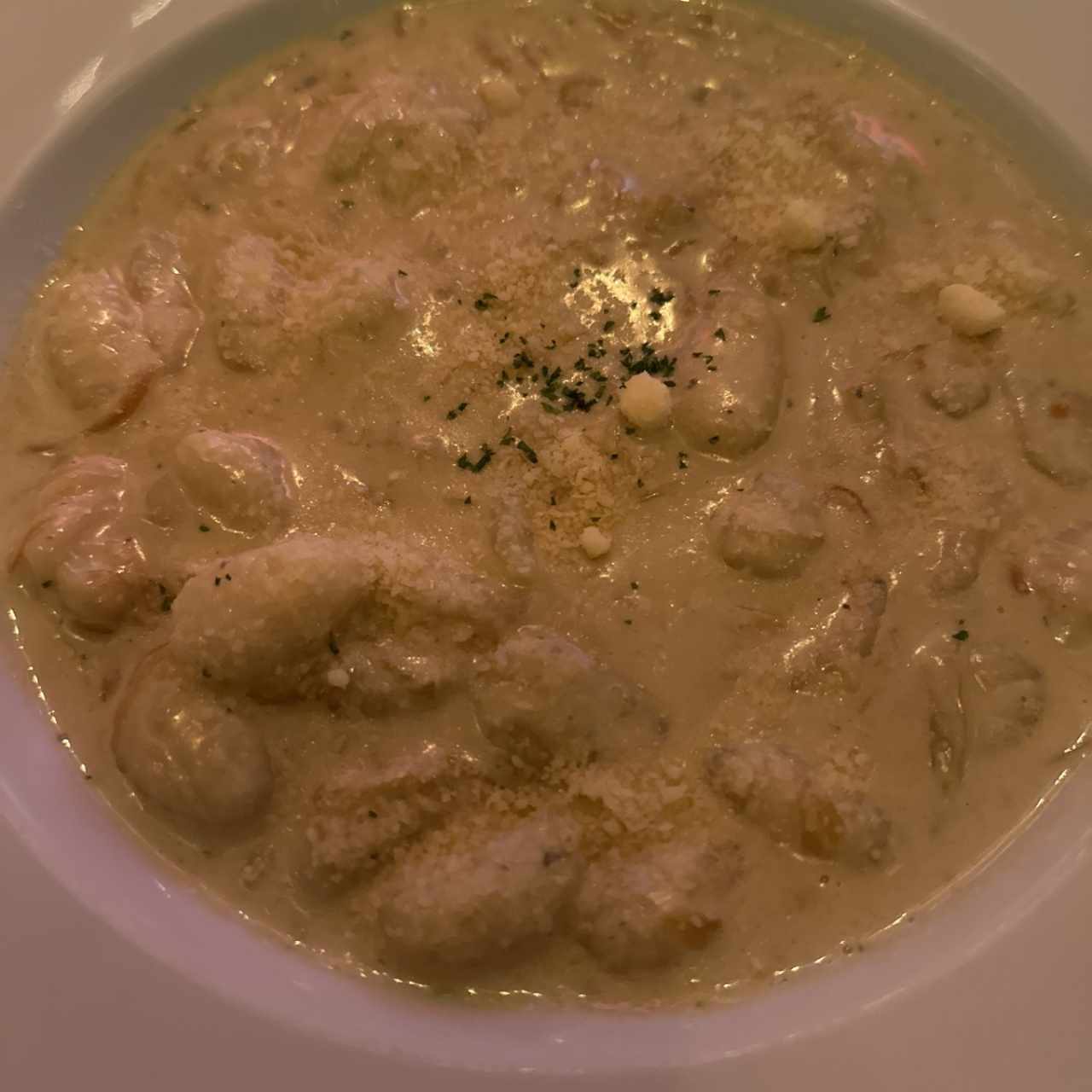 Ñoquis Gorgonzola
