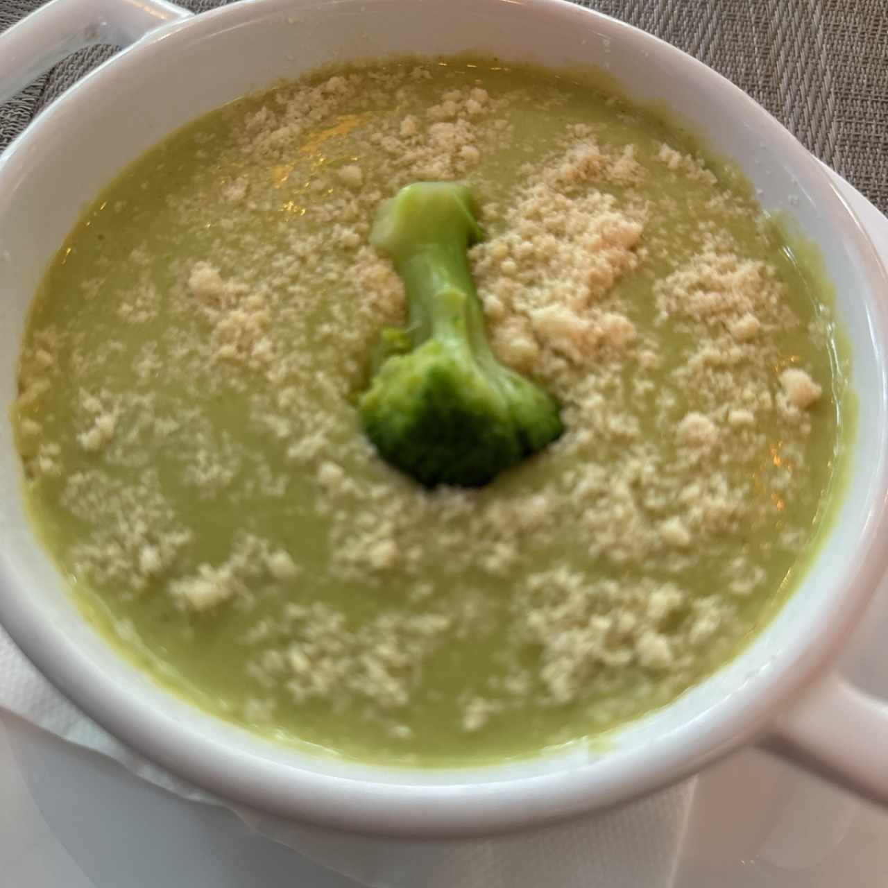 Crema de brócoli 