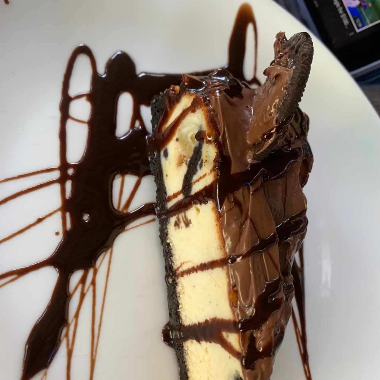 Cheesecake de oreo