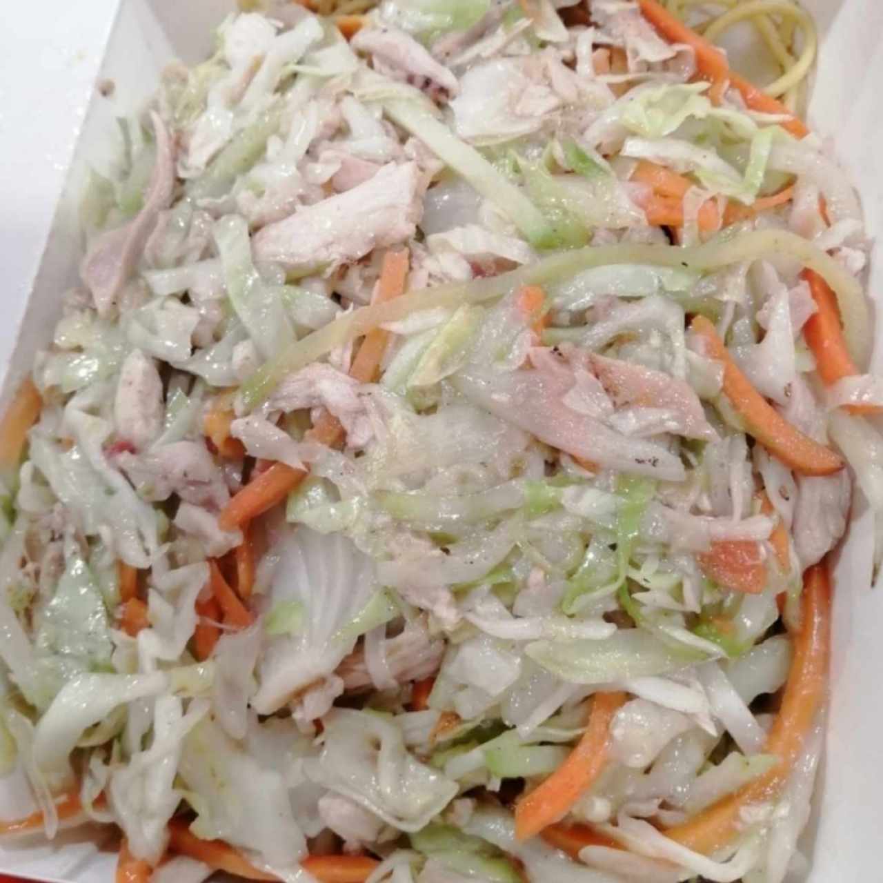 chop suey con pollo