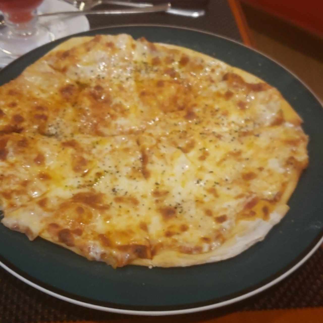pizza margarita!! Espectacular 