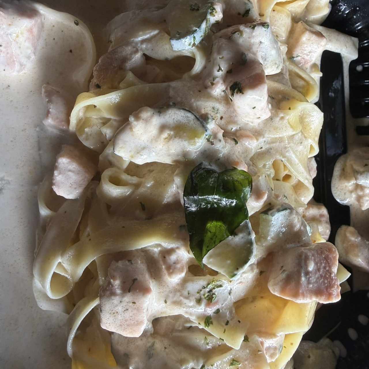 Pasta con Salmón 