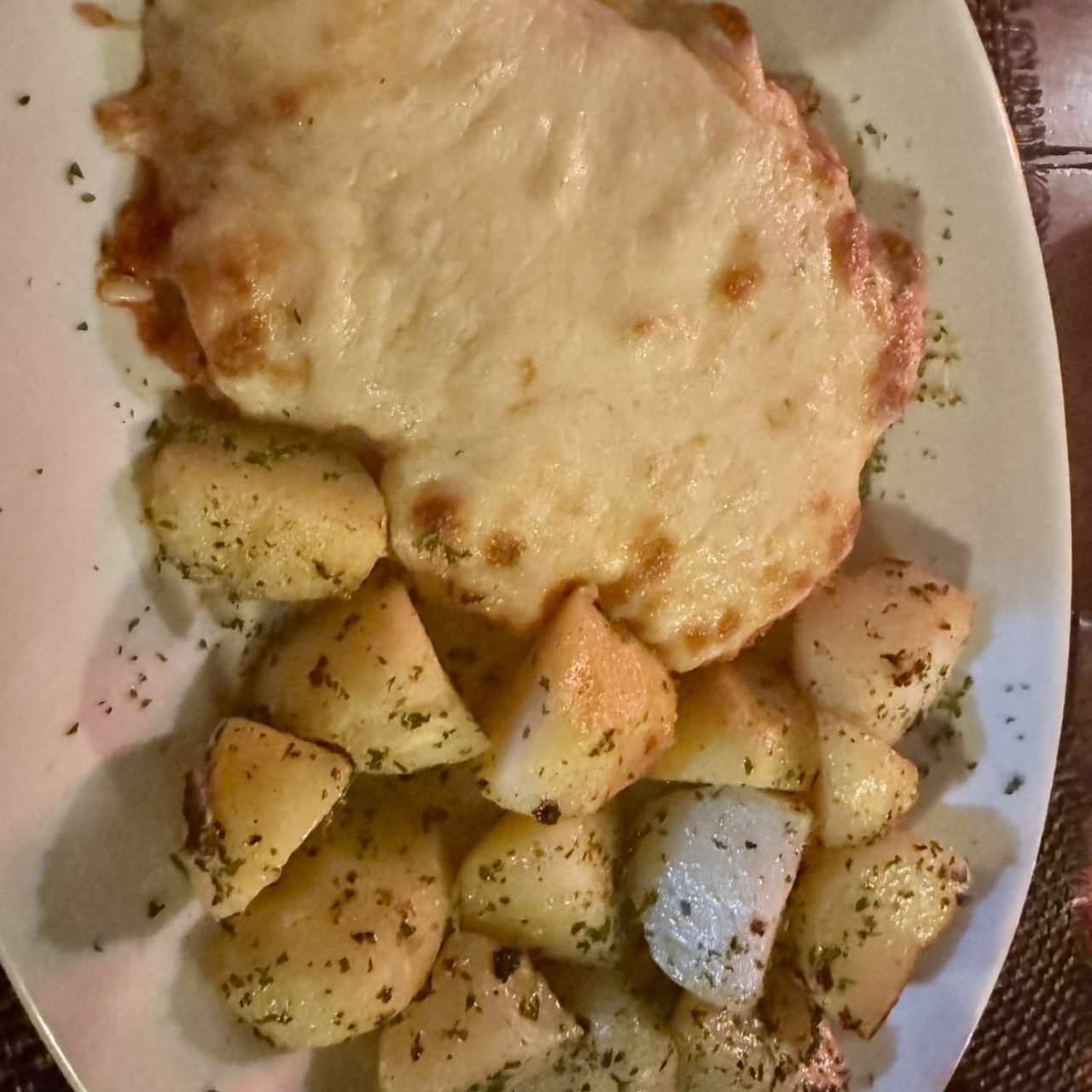 Filete de Res a la Parmigiana