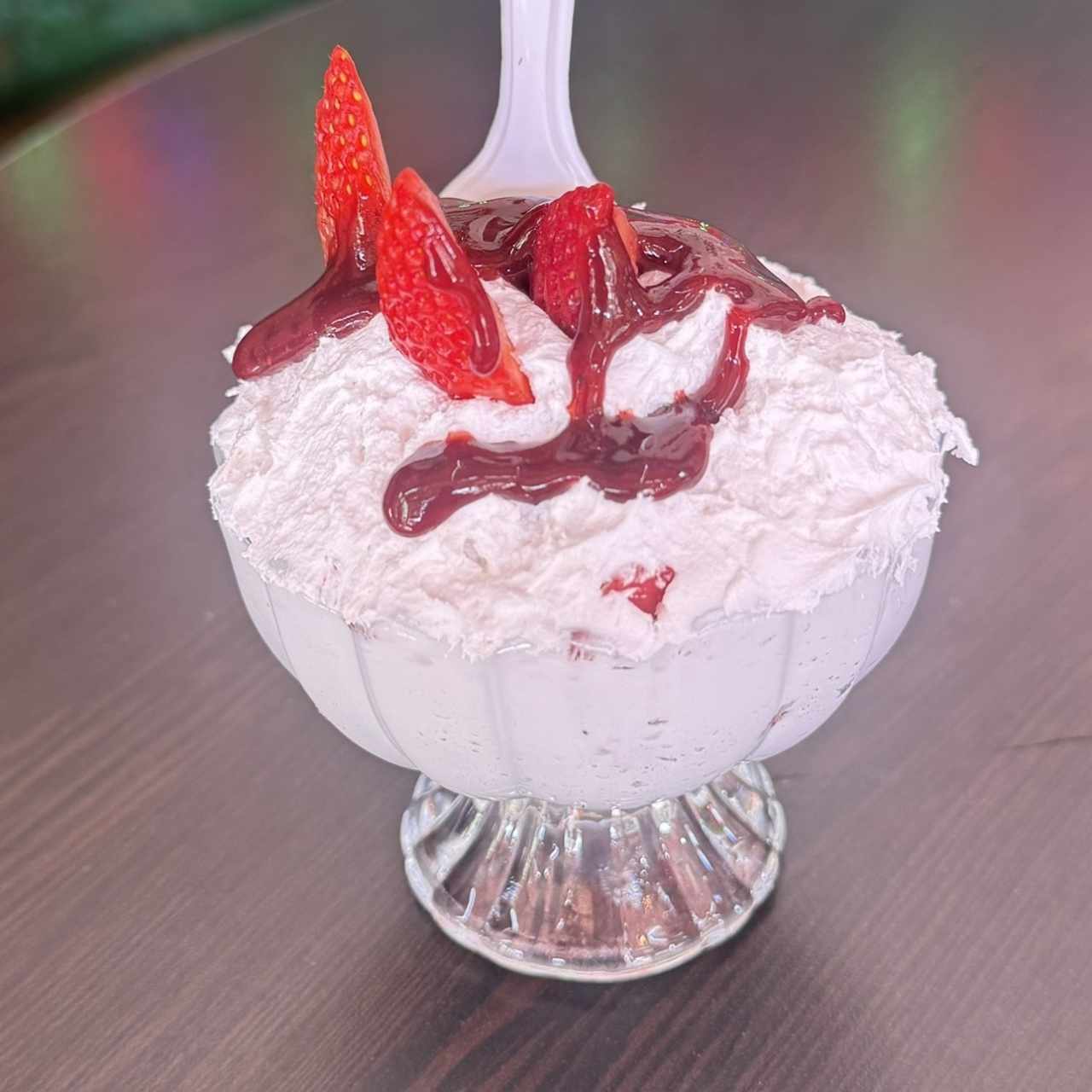 Menú - Fresas con Crema