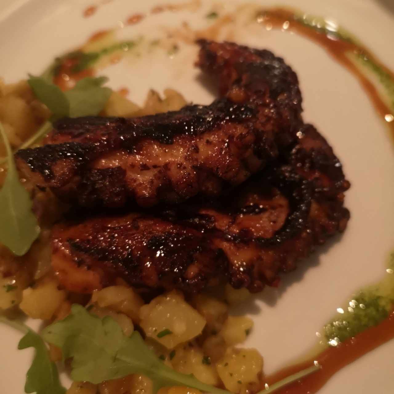 Pulpo al carbón 