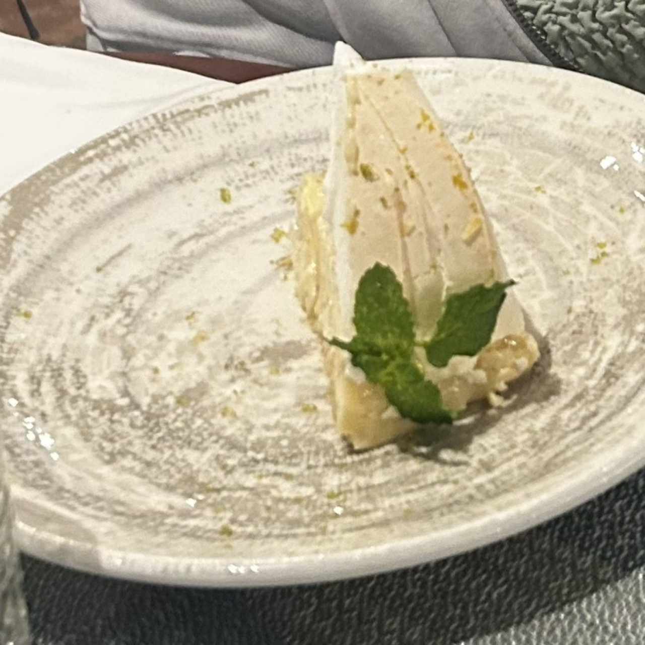 Pie de limon