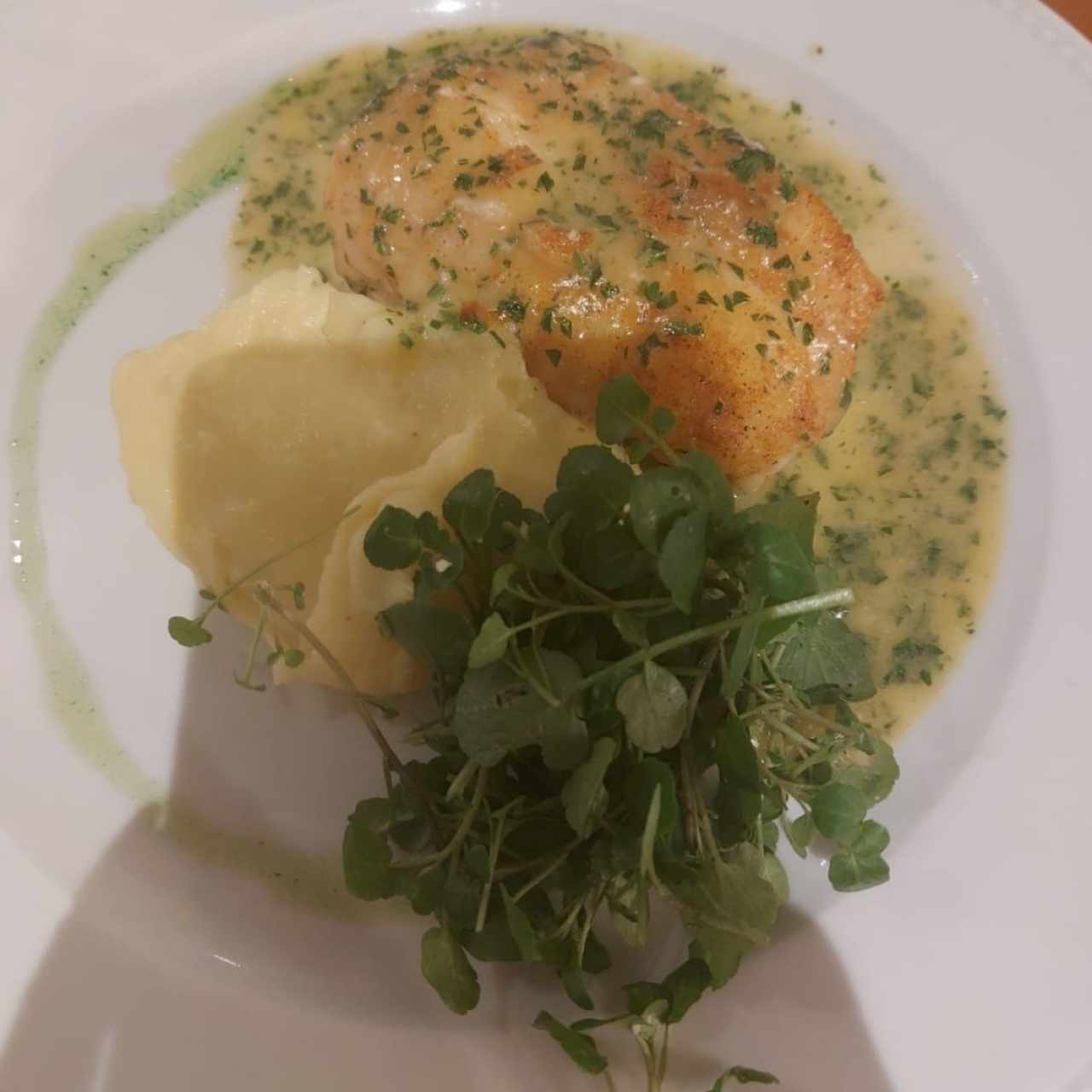 corvina en salsa verde 