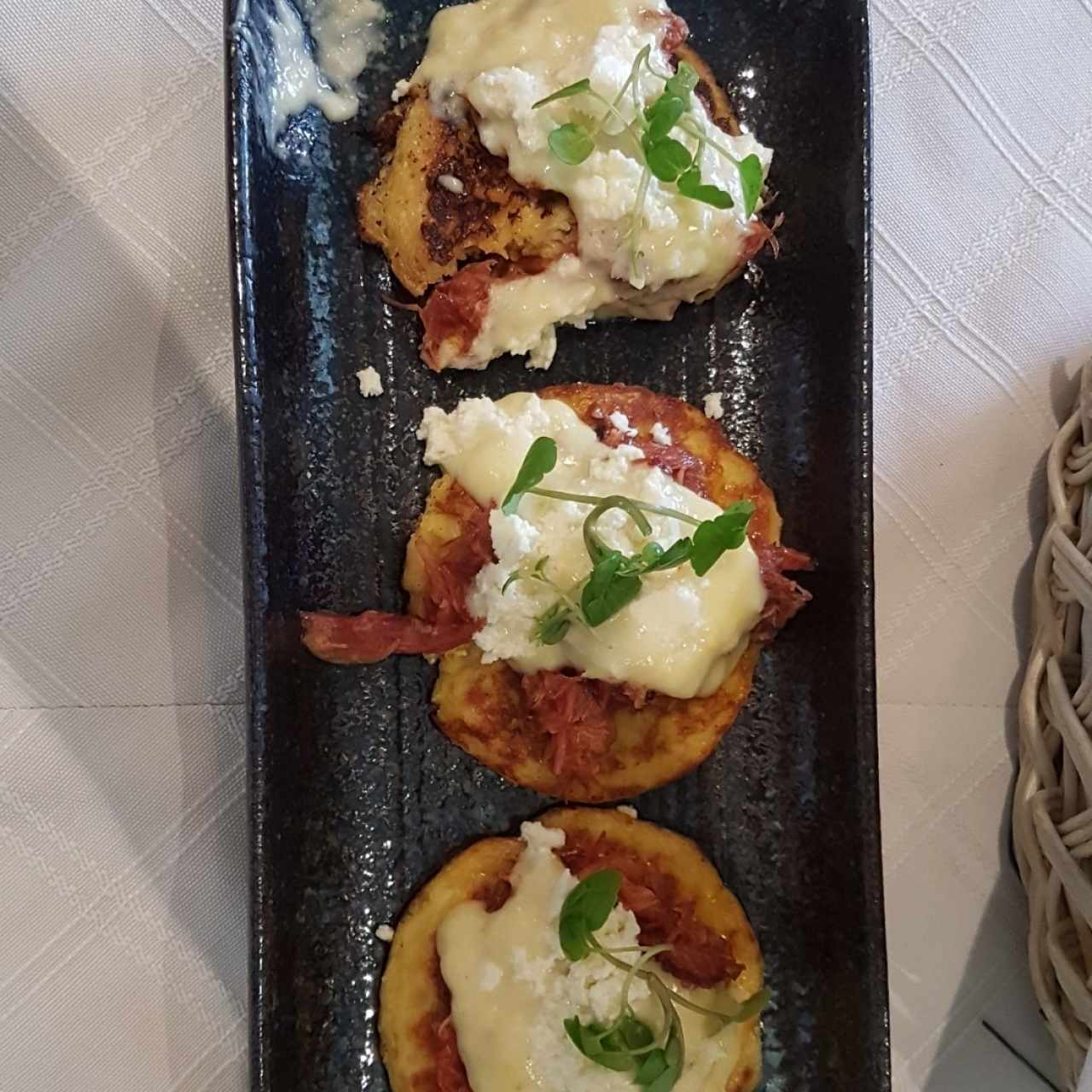 torrejas  de maíz dulce