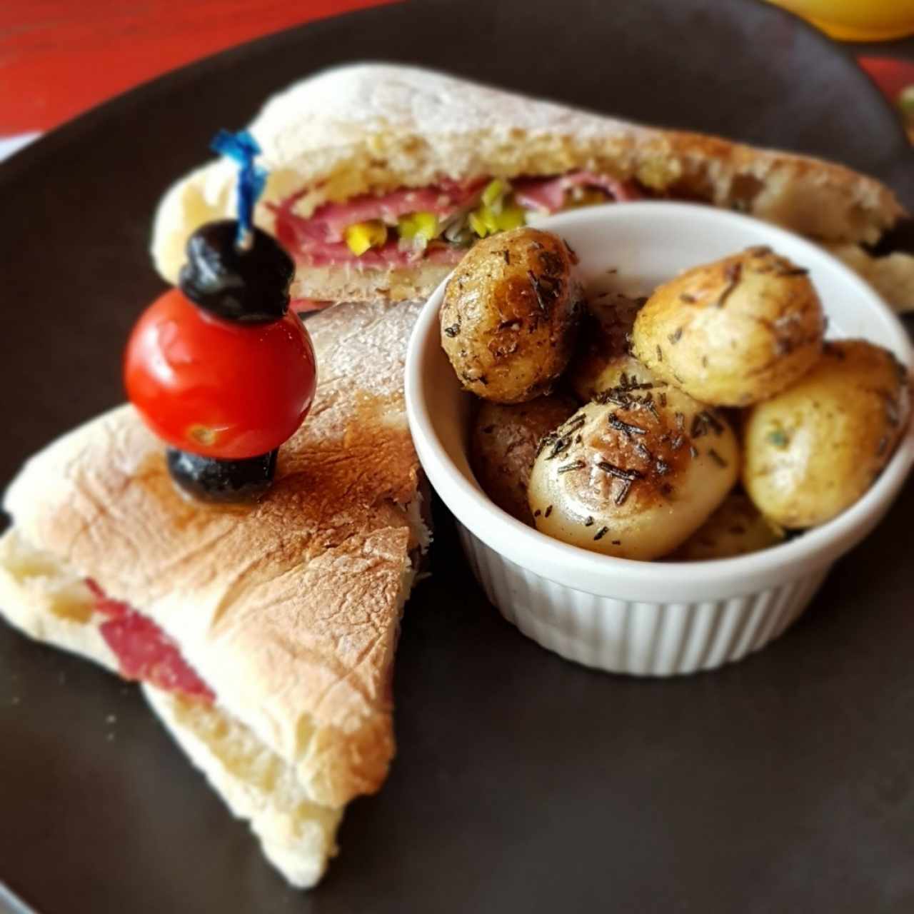 sandwich de carpaccio