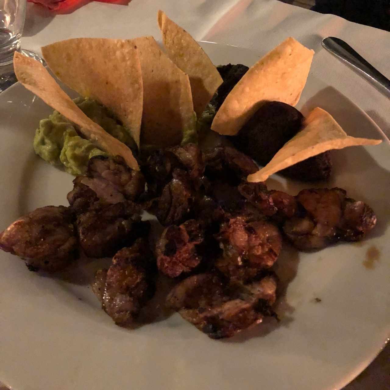 Mollejas crocantes de Res a la parrilla
