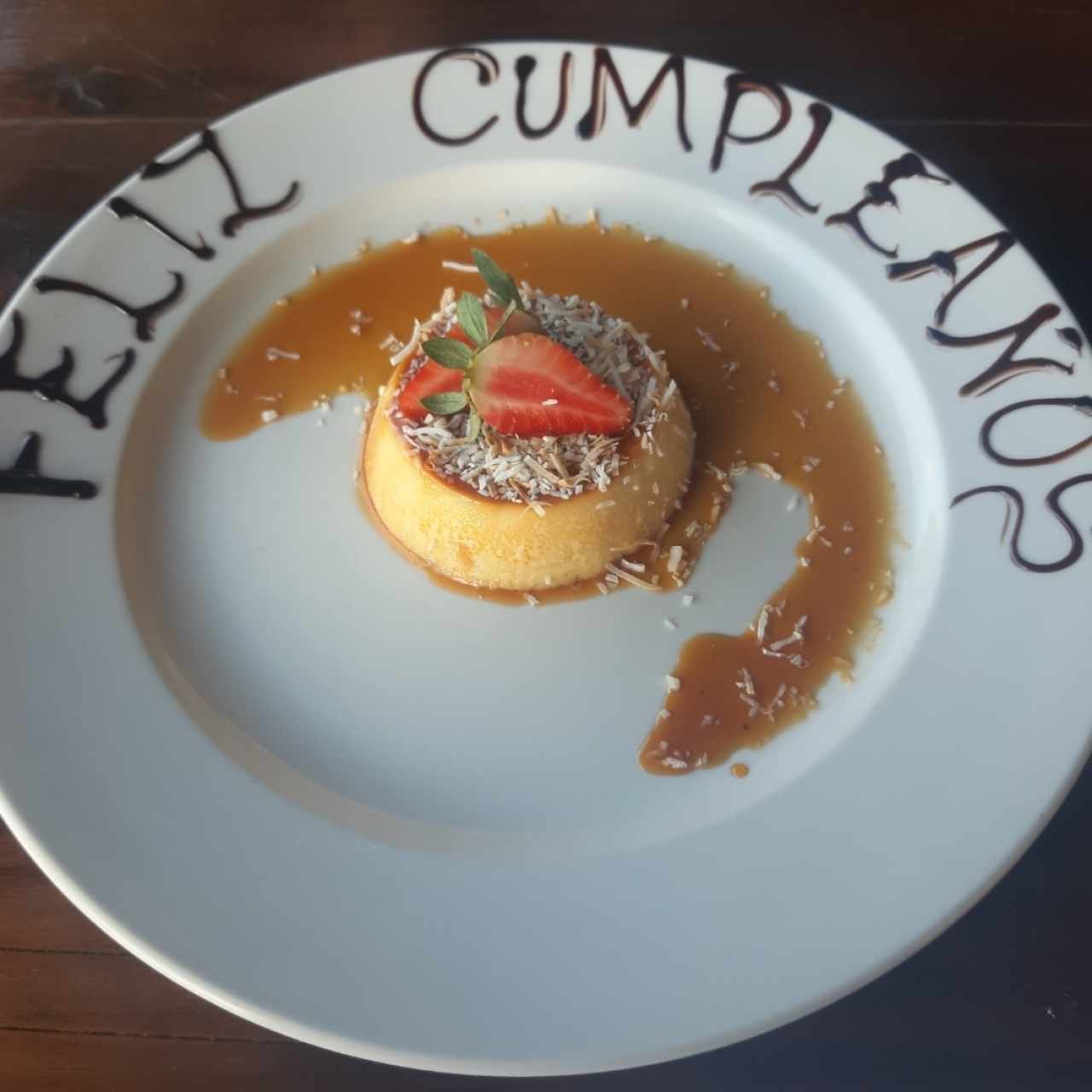 Postre para el cumpleañero