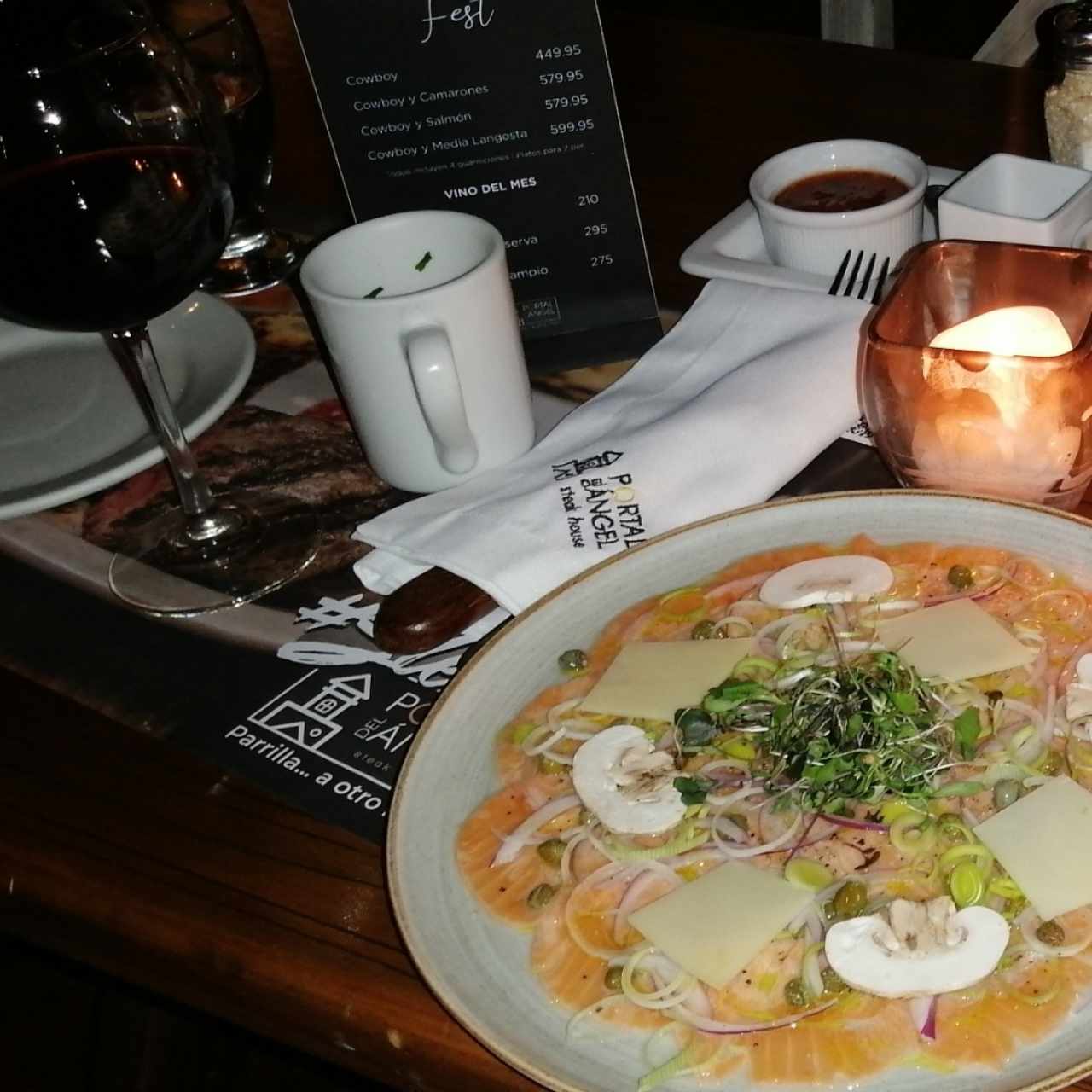 Carpaccio de Salmón